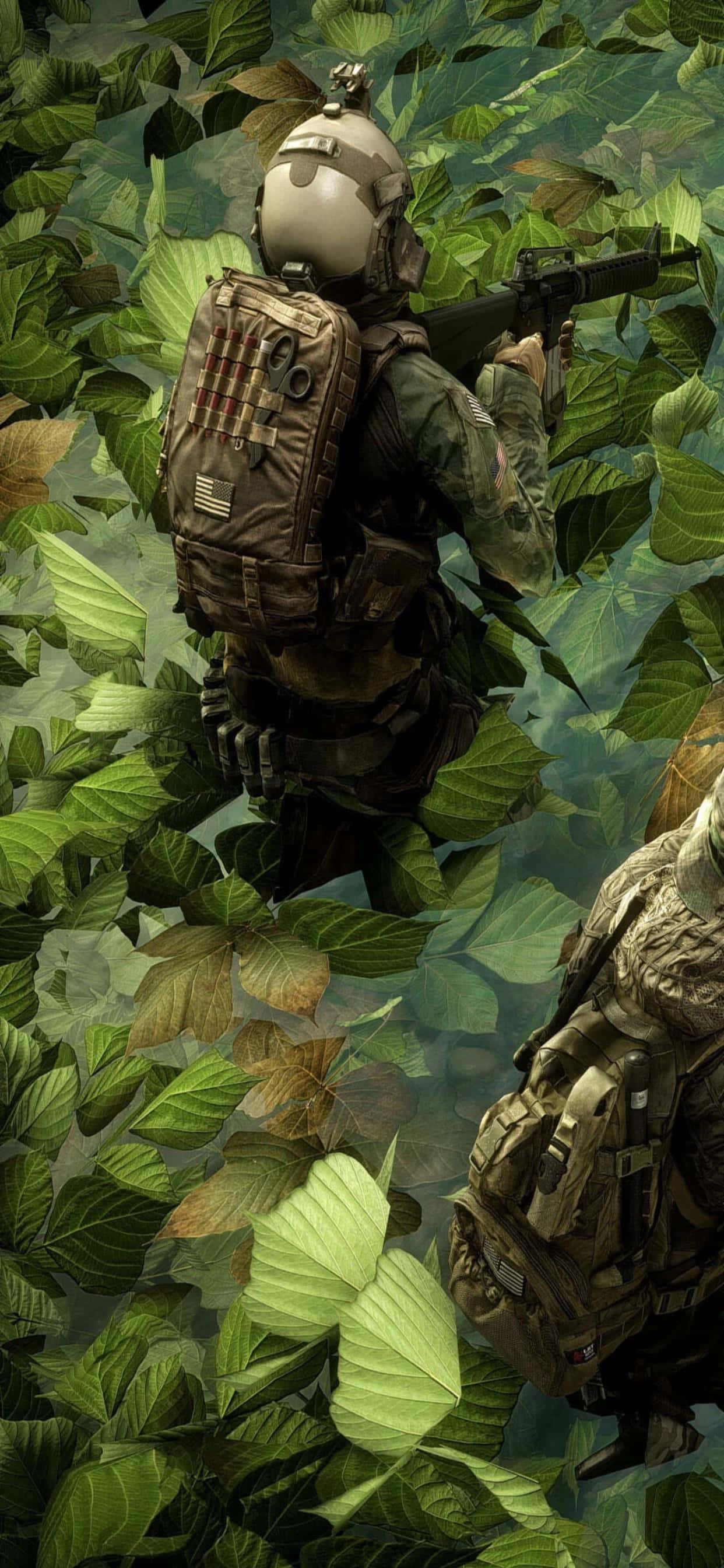 Panda Juu ya Mazingira katika Battlefield 4 Picha ya Ukuta