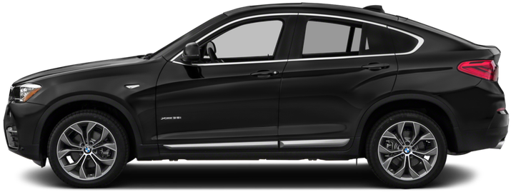 Pande ya BMW X6 Nyeusi Picha ya Ukuta