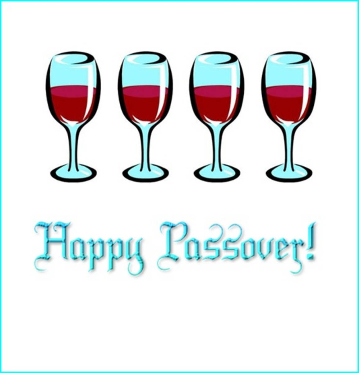 Passover Wine Vector Art Picha ya Ukuta