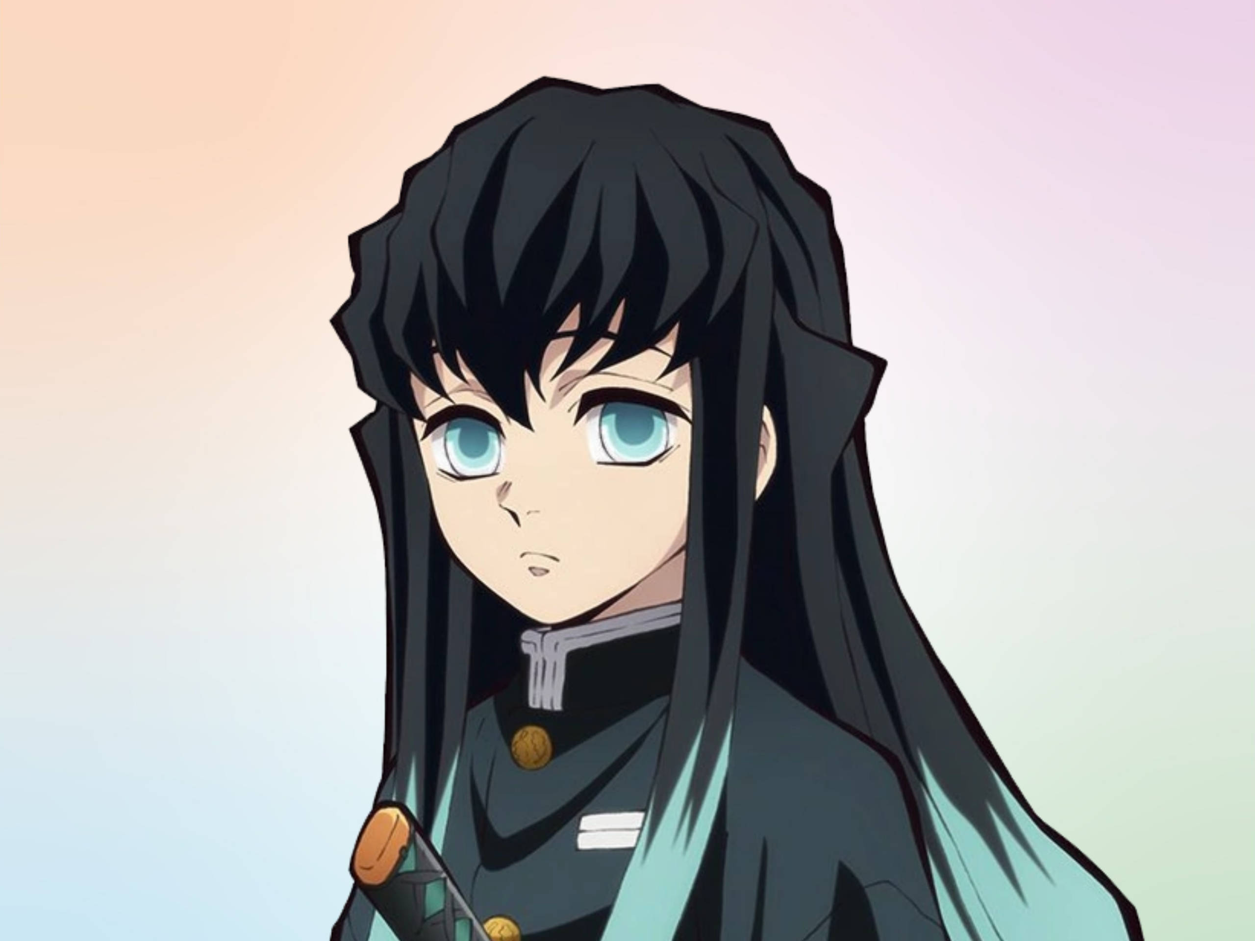 Pastel Tokito wa Kimetsu No Yaiba Hashira Picha ya Ukuta