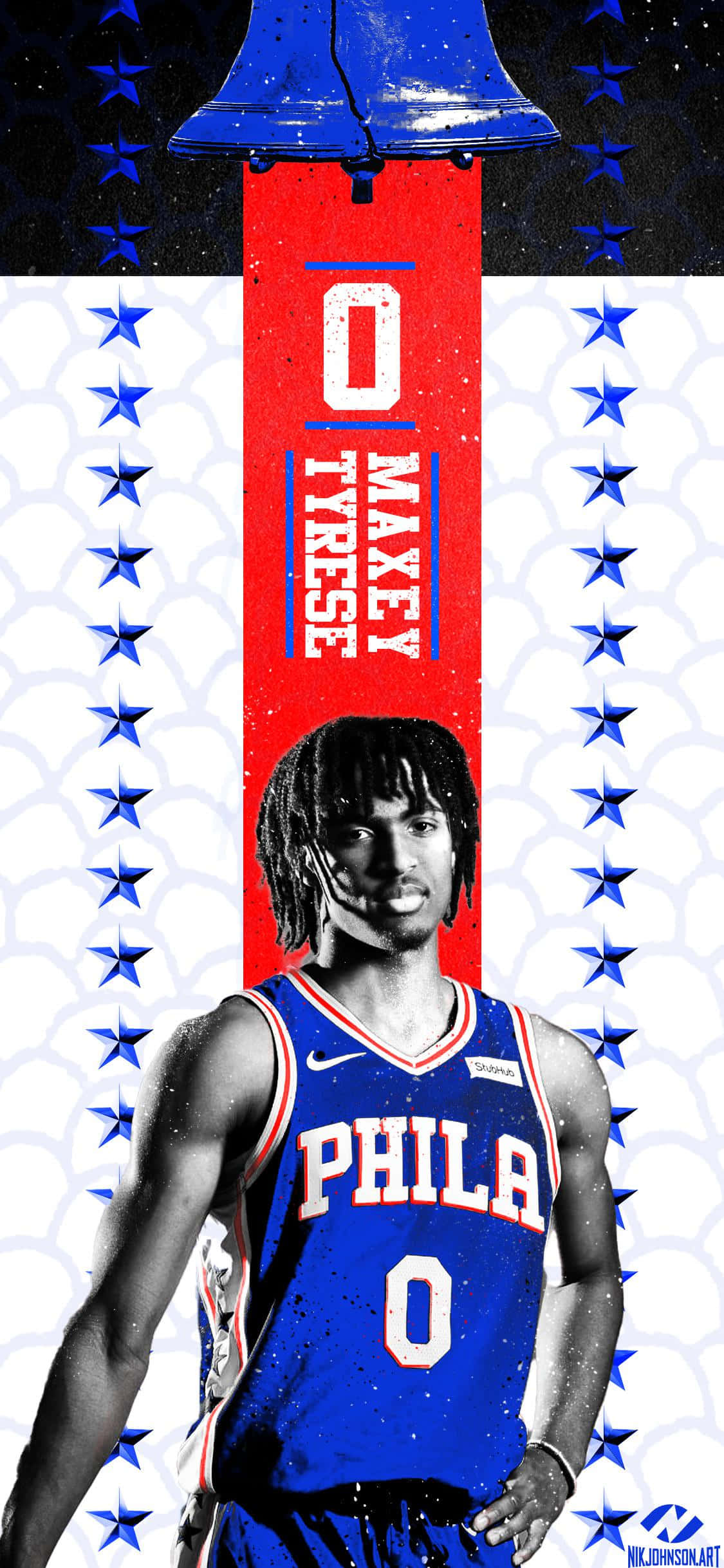 Pata akhbar ya 76ers ya karibu na wallpapers kwa iPhone yako! Picha ya Ukuta