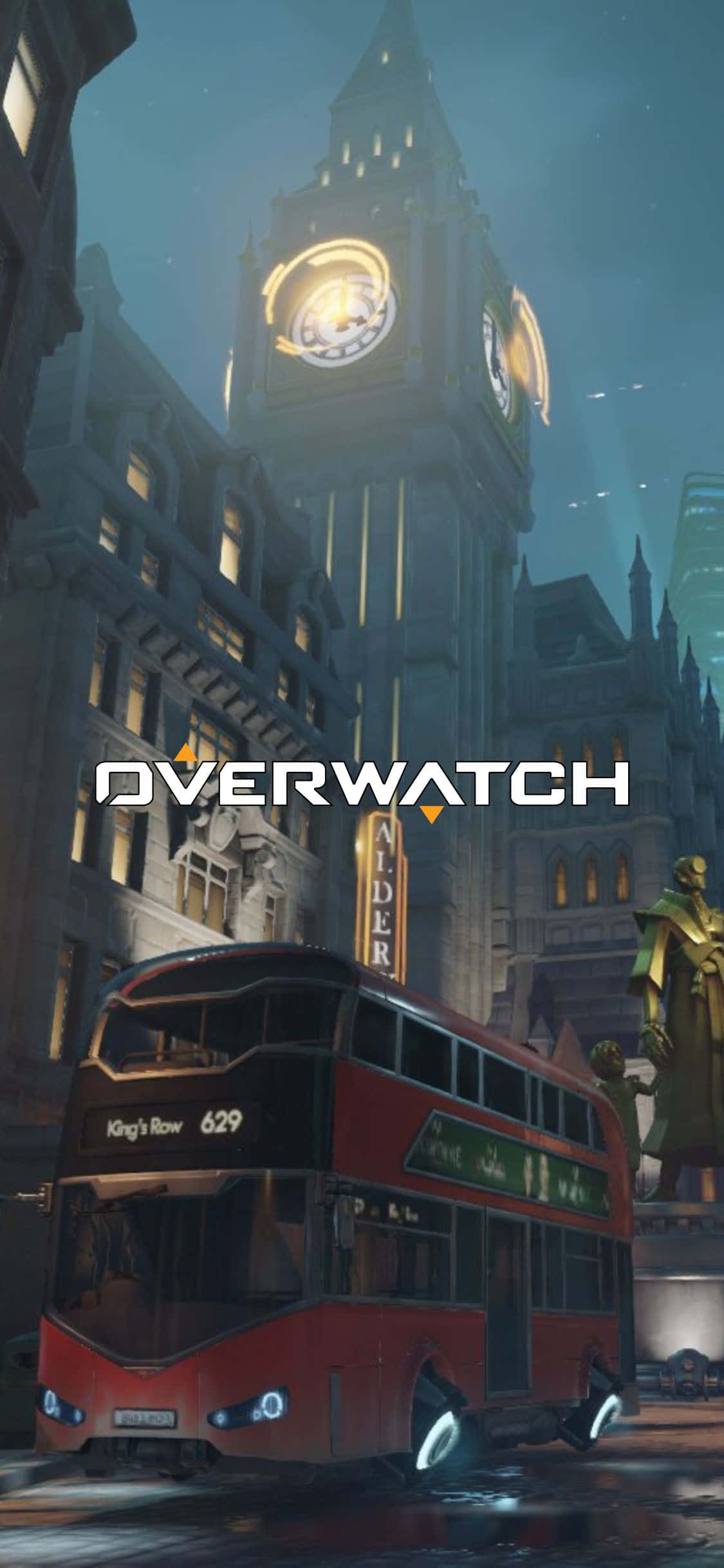 Tafuta Uzoefu wa Kusukuma wa Overwatch kwenye iPhone X yako Picha ya Ukuta