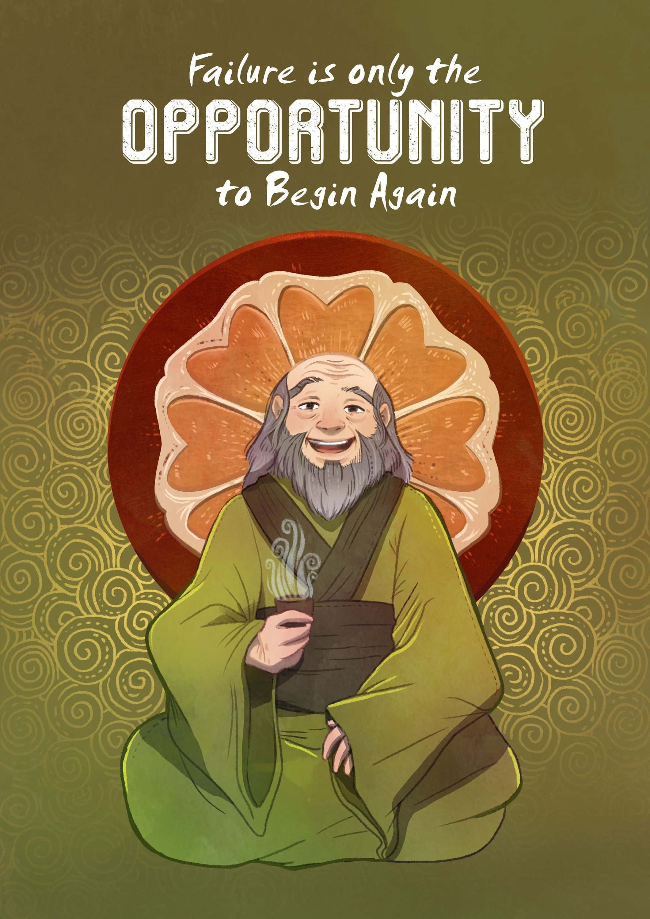 “Pata Mizani.” — Mjomba Iroh Picha ya Ukuta