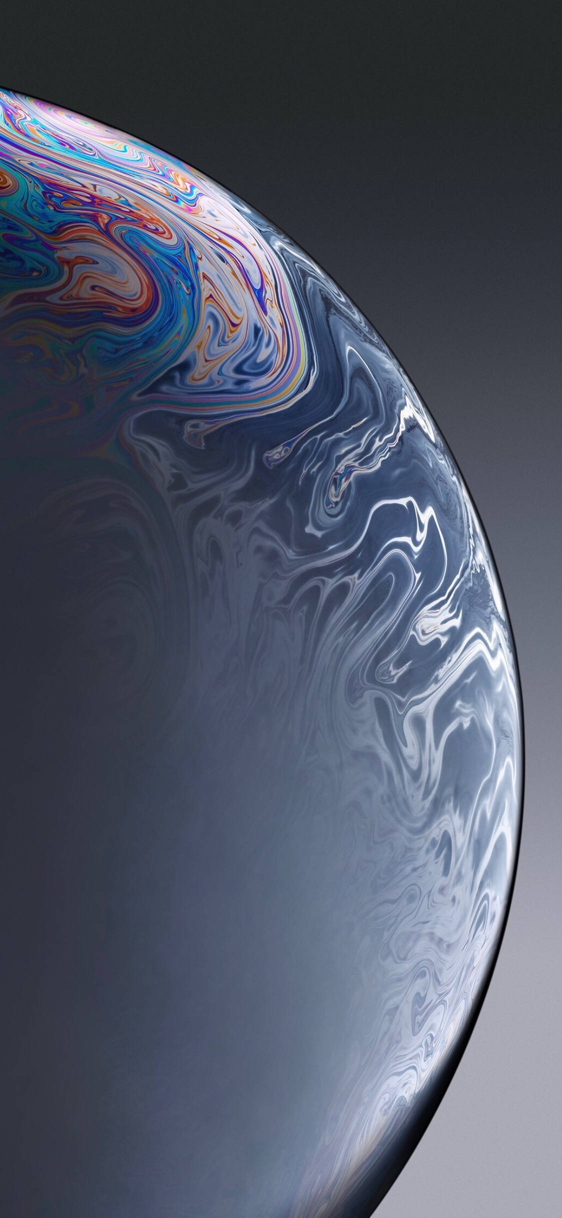 Pata Mwonekano wa Luksa na iPhone XR Grey Picha ya Ukuta