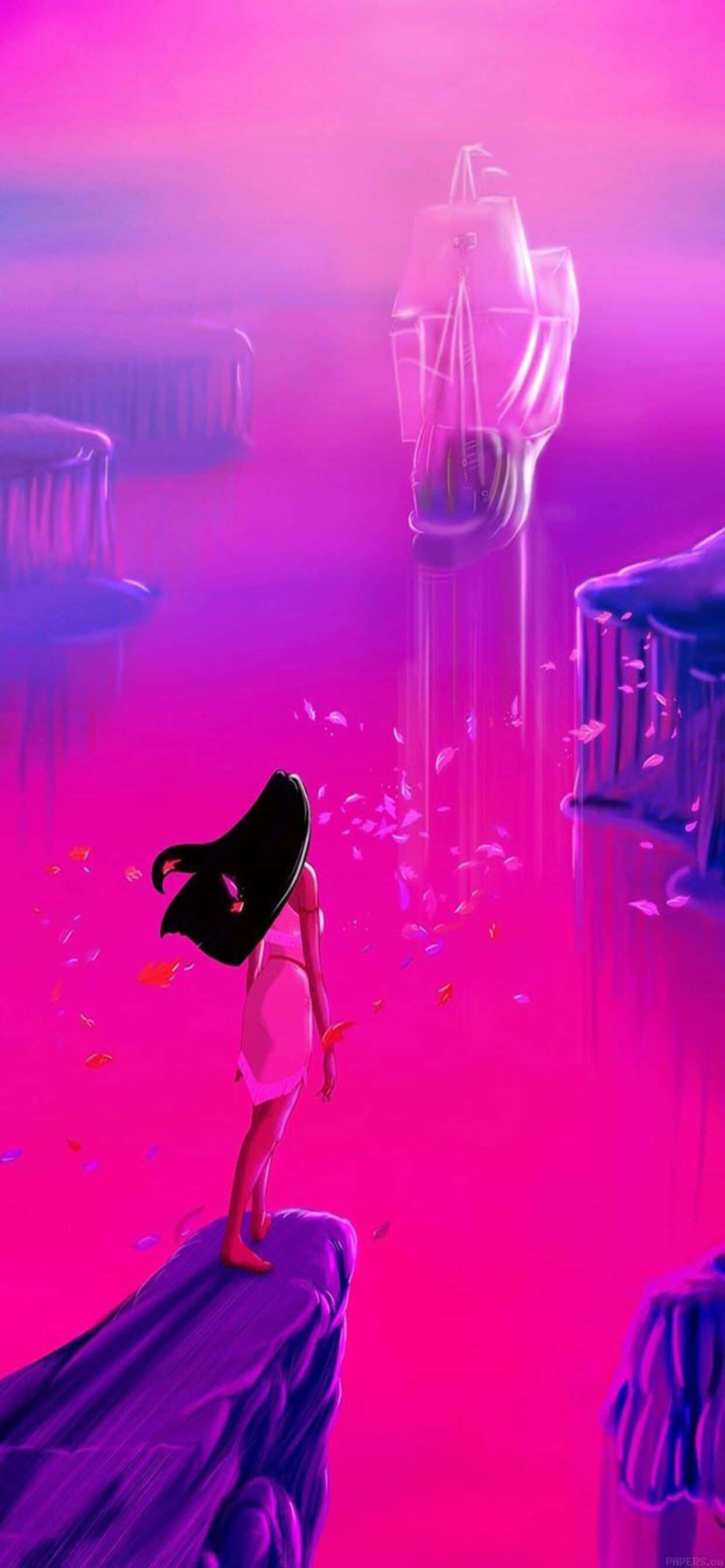 Pata tayari kwa masaa ya fun isiyo na mwisho na iPhone Xs Max Disney! Picha ya Ukuta
