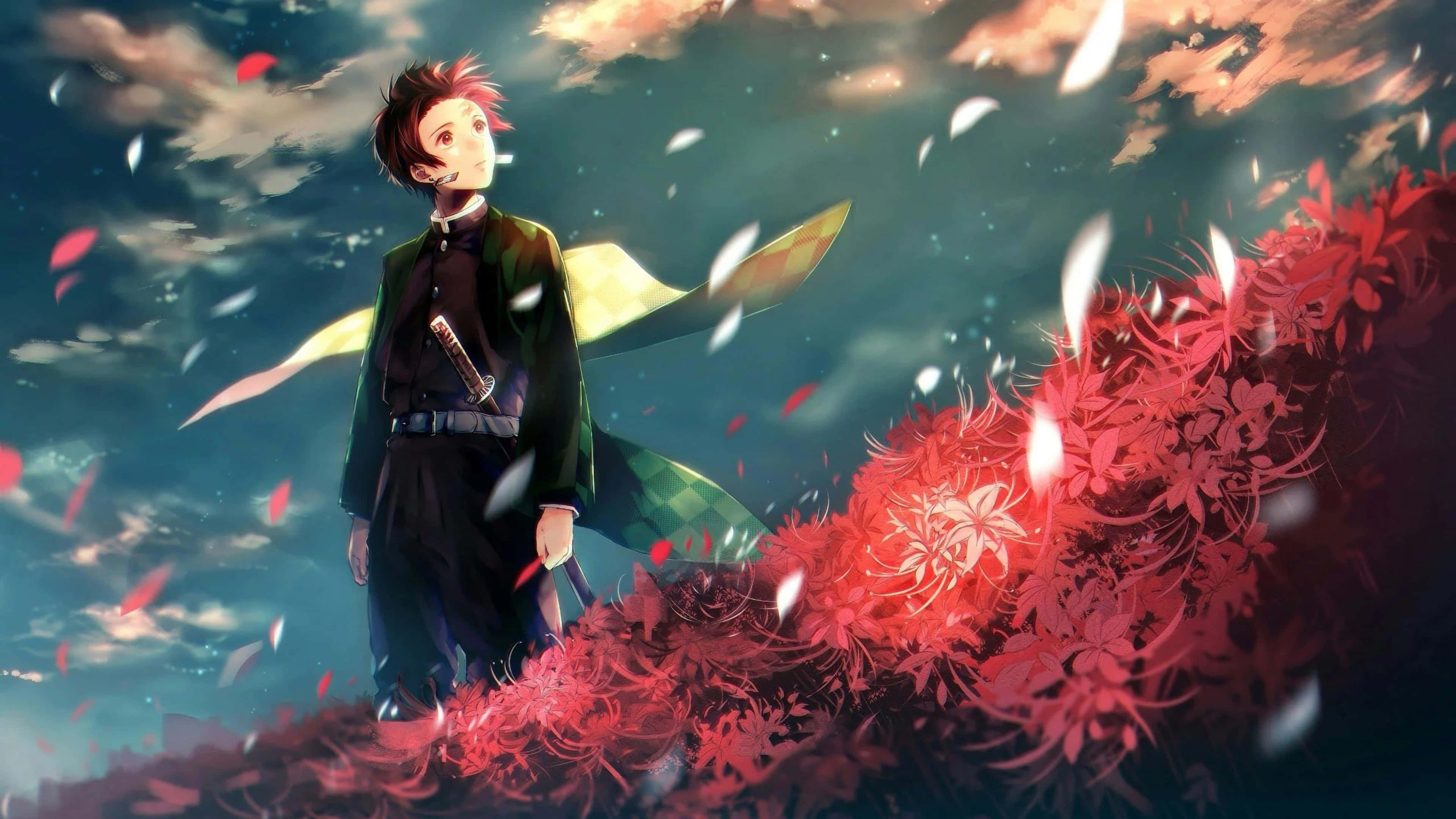 Pata Uzoefu wa Kimetsu no Yaiba kwa Uzuri wa 4K UHD Picha ya Ukuta