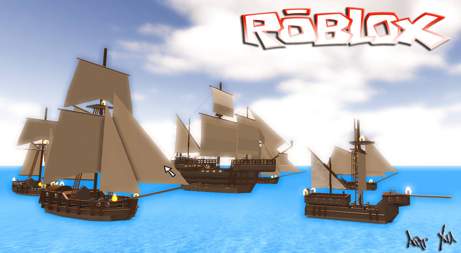 Pata Uzoefu wa Matukio ya Maharamia kwenye Roblox Picha ya Ukuta