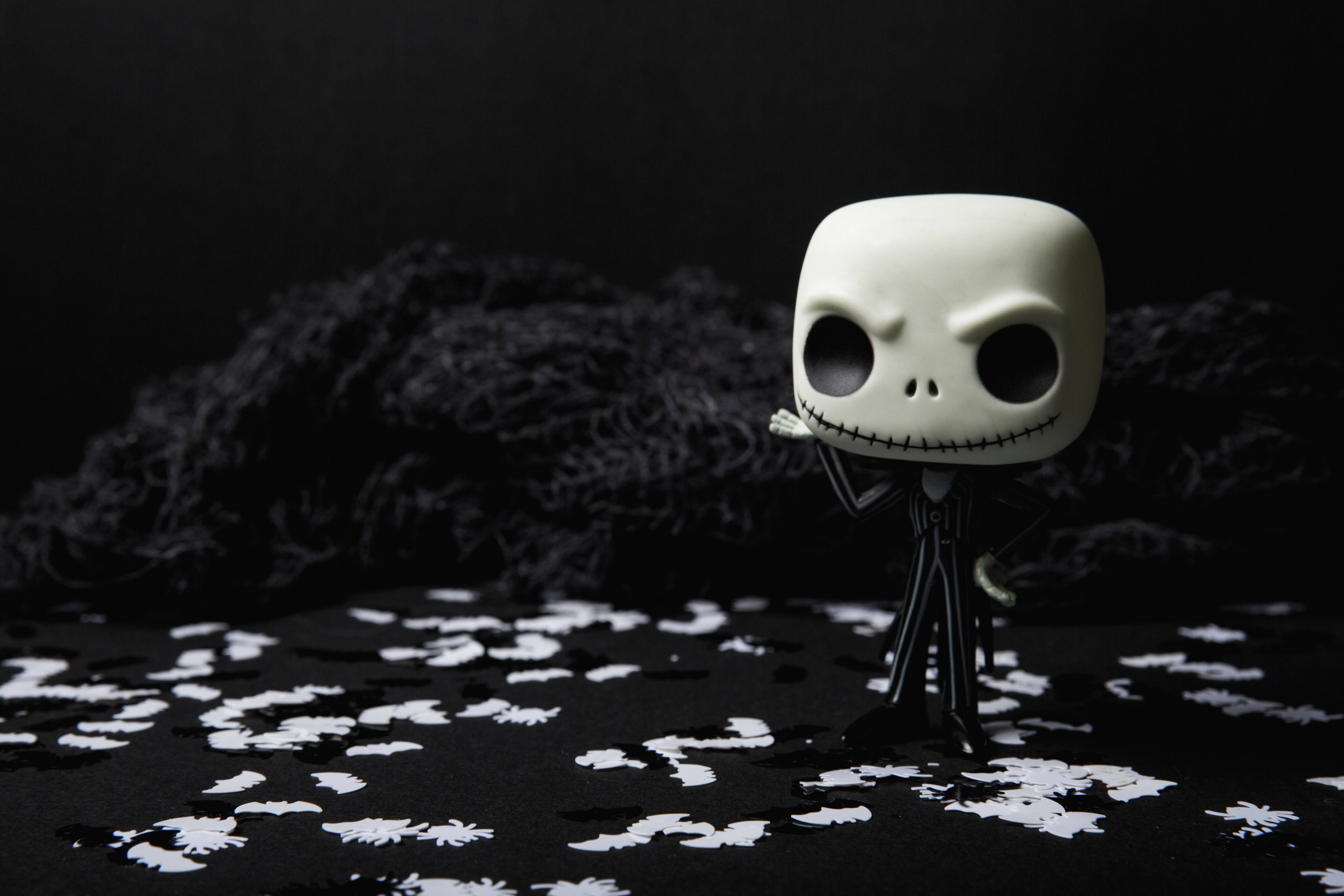 Pata Uzoefu wa Nightmare Before Christmas ya Tim Burton na Jack Skellington Akiwa Pop-ified Picha ya Ukuta