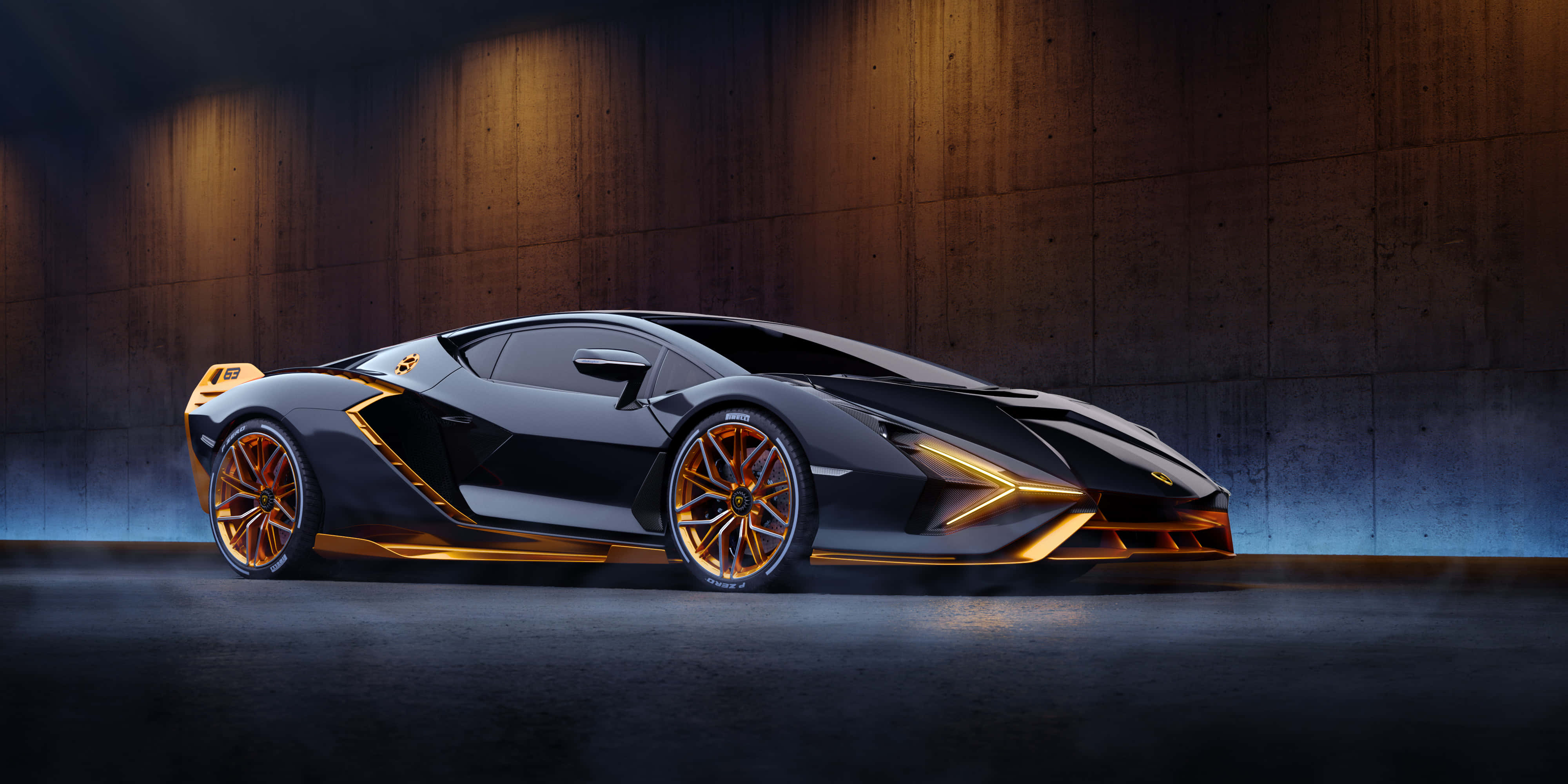 Pata Uzoefu wa Nguvu ya Lamborghini Picha ya Ukuta