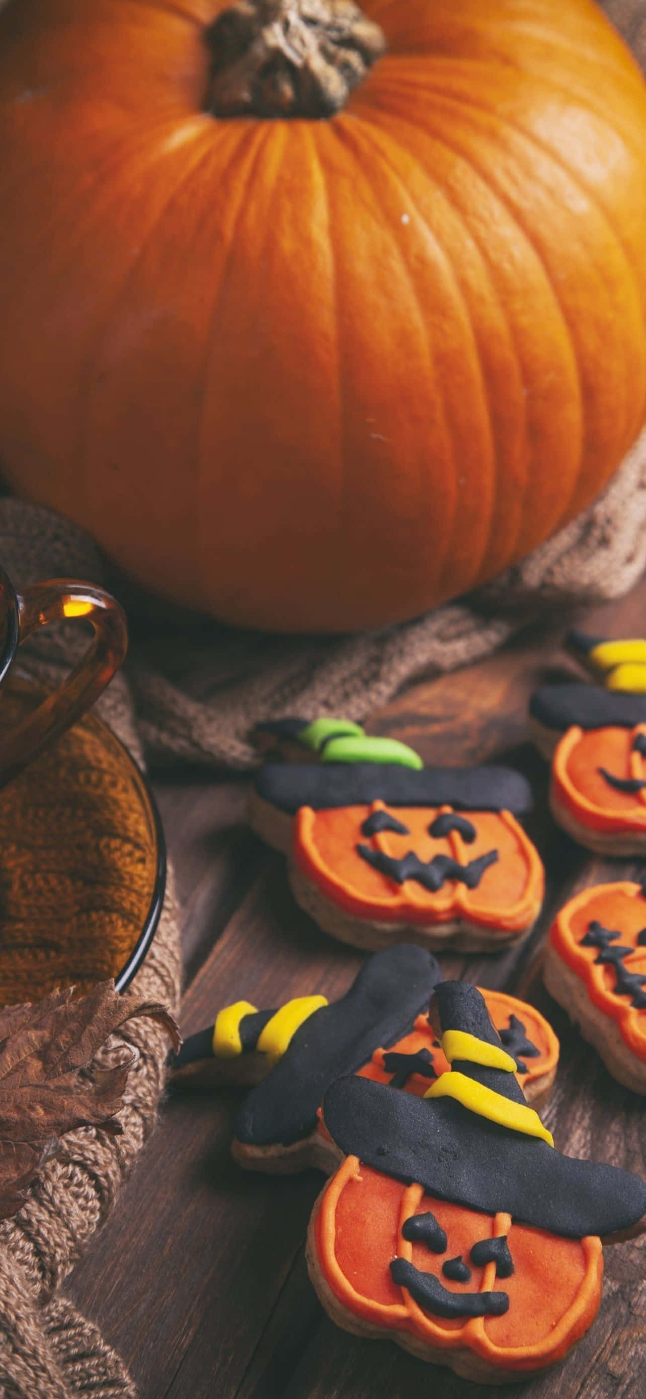 Pata woga na mandhari hii ya Halloween ya iPhone yenye ubaridi wa ajabu! Picha ya Ukuta