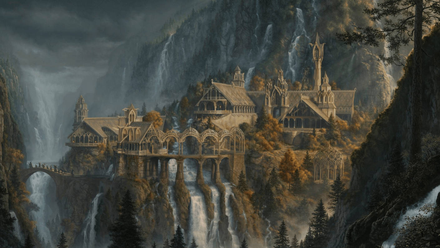 Patakatifu 4K Lord Of The Rings Picha ya Ukuta