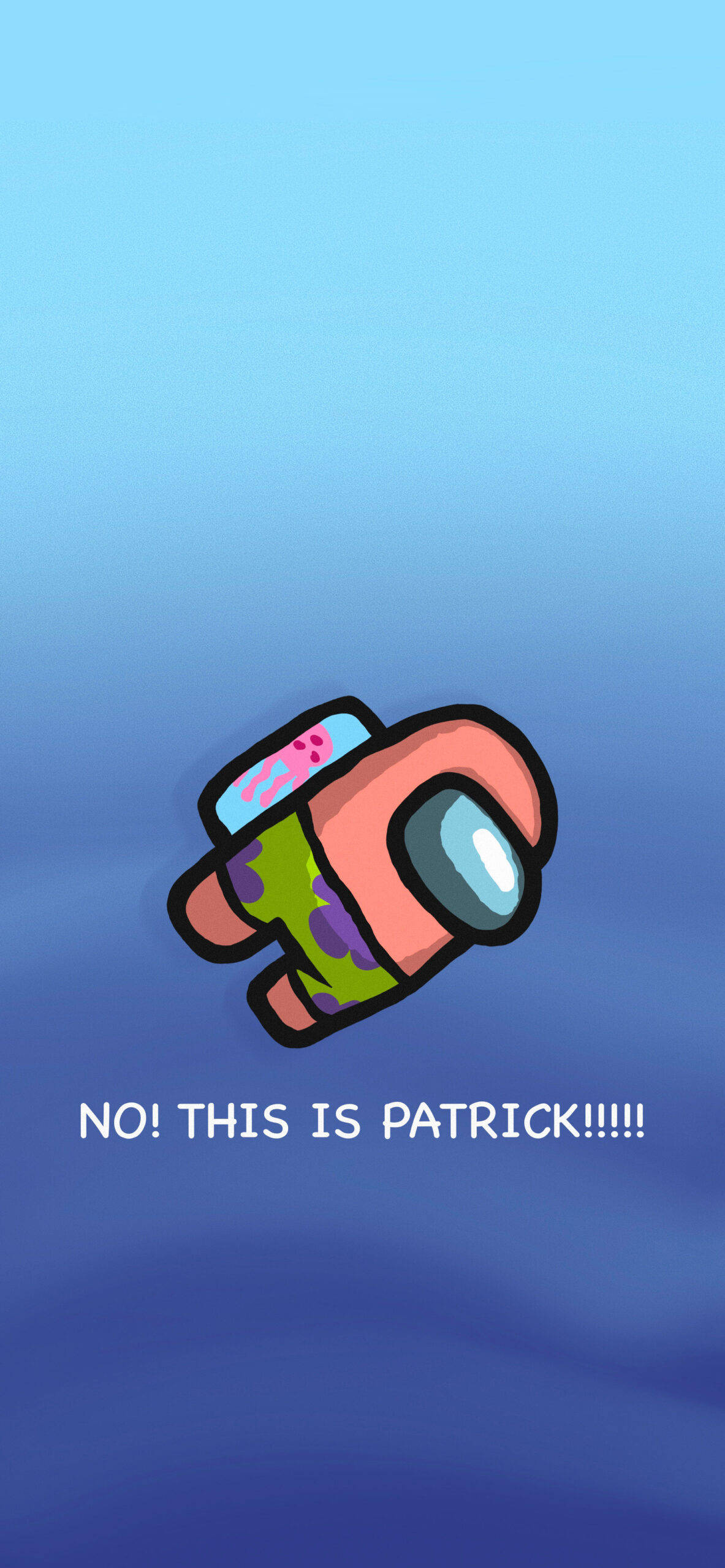 Patrick Star Crossover Among US 4K Picha ya Ukuta