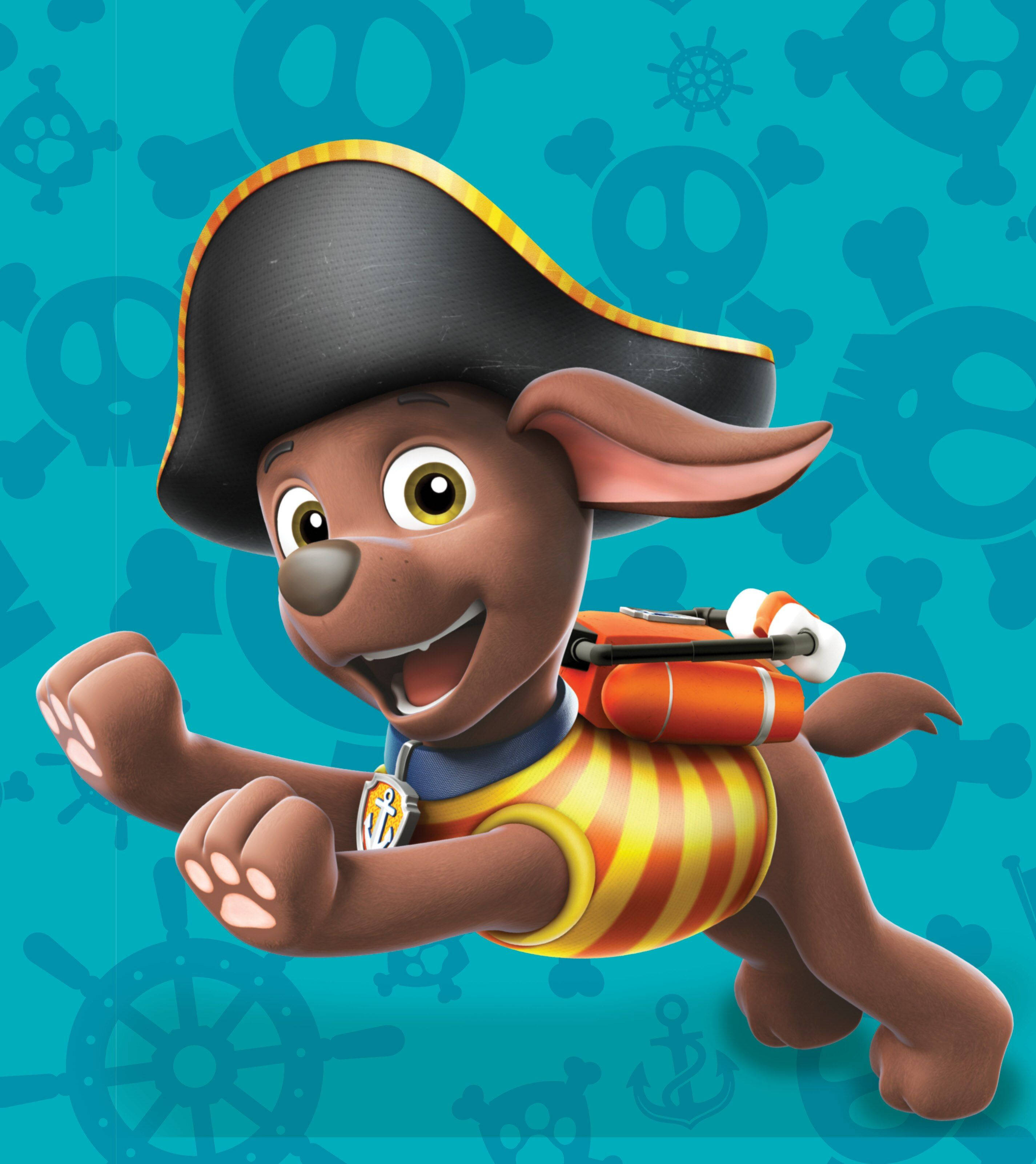 Paw Patrol Pirate Zuma Picha ya Ukuta