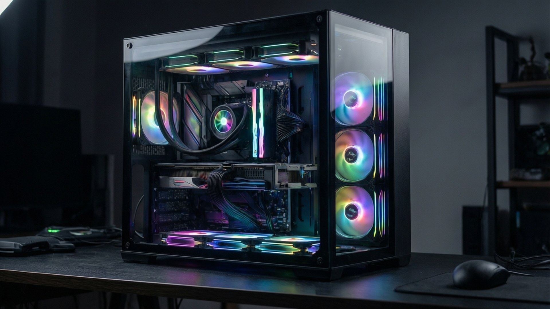 PC ya Mchezo RGB Picha ya Ukuta