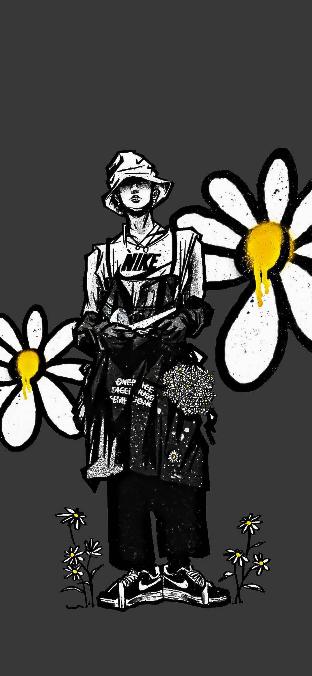 Peaceminusone G-Dragon Fan Art Picha ya Ukuta