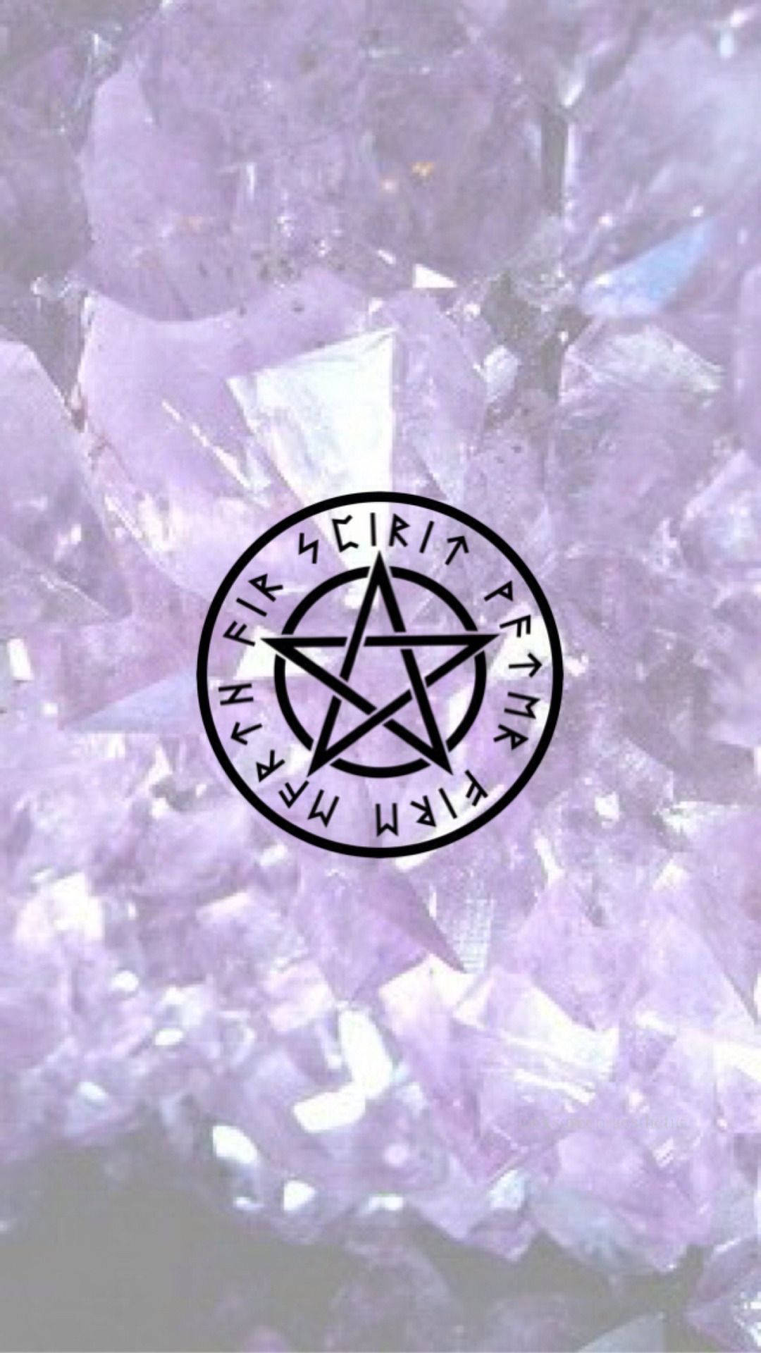 Pentacle ya Urembo wa Kichawi Picha ya Ukuta