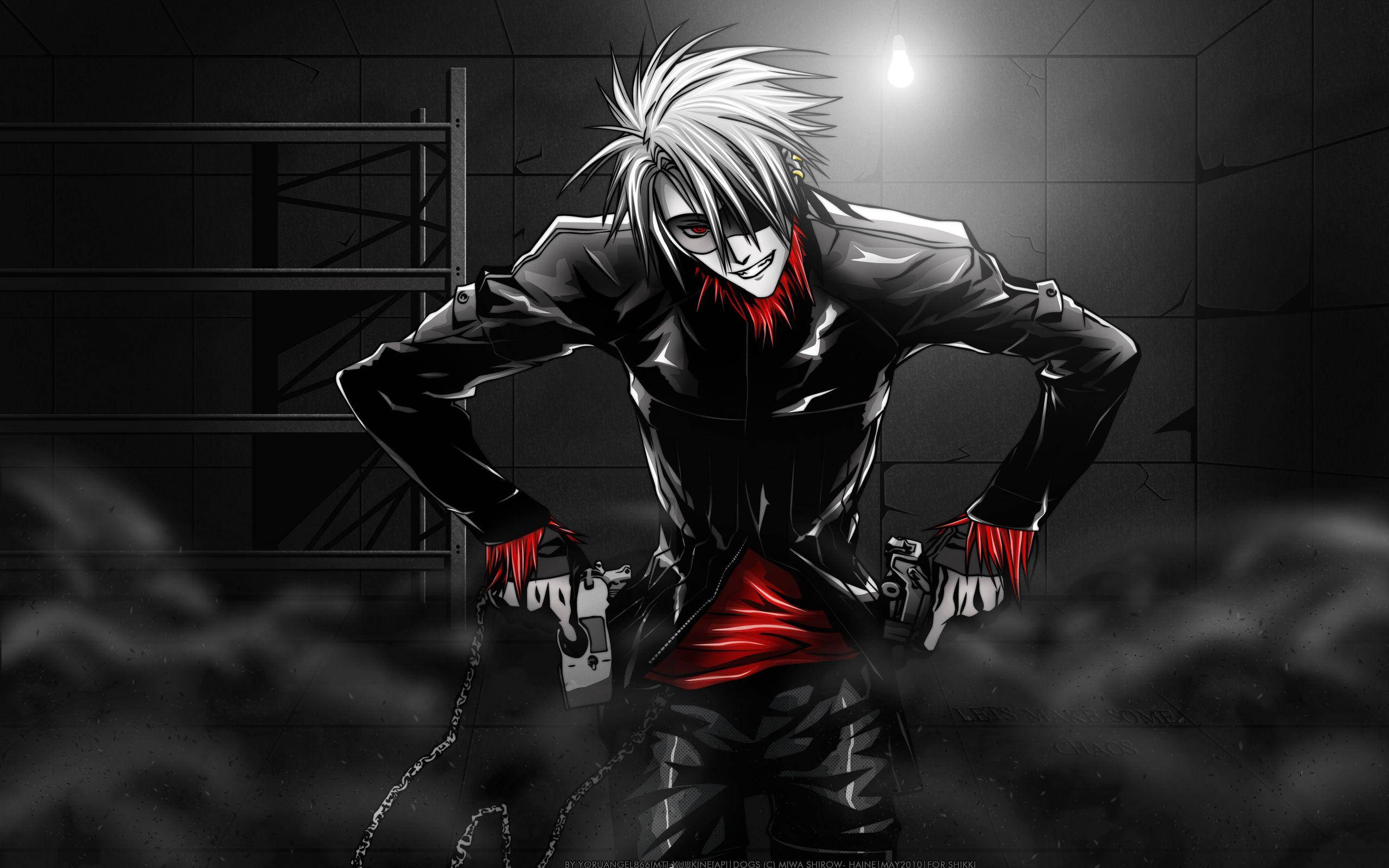 Pepeta wa Anime Haine Rammsteiner Picha ya Ukuta