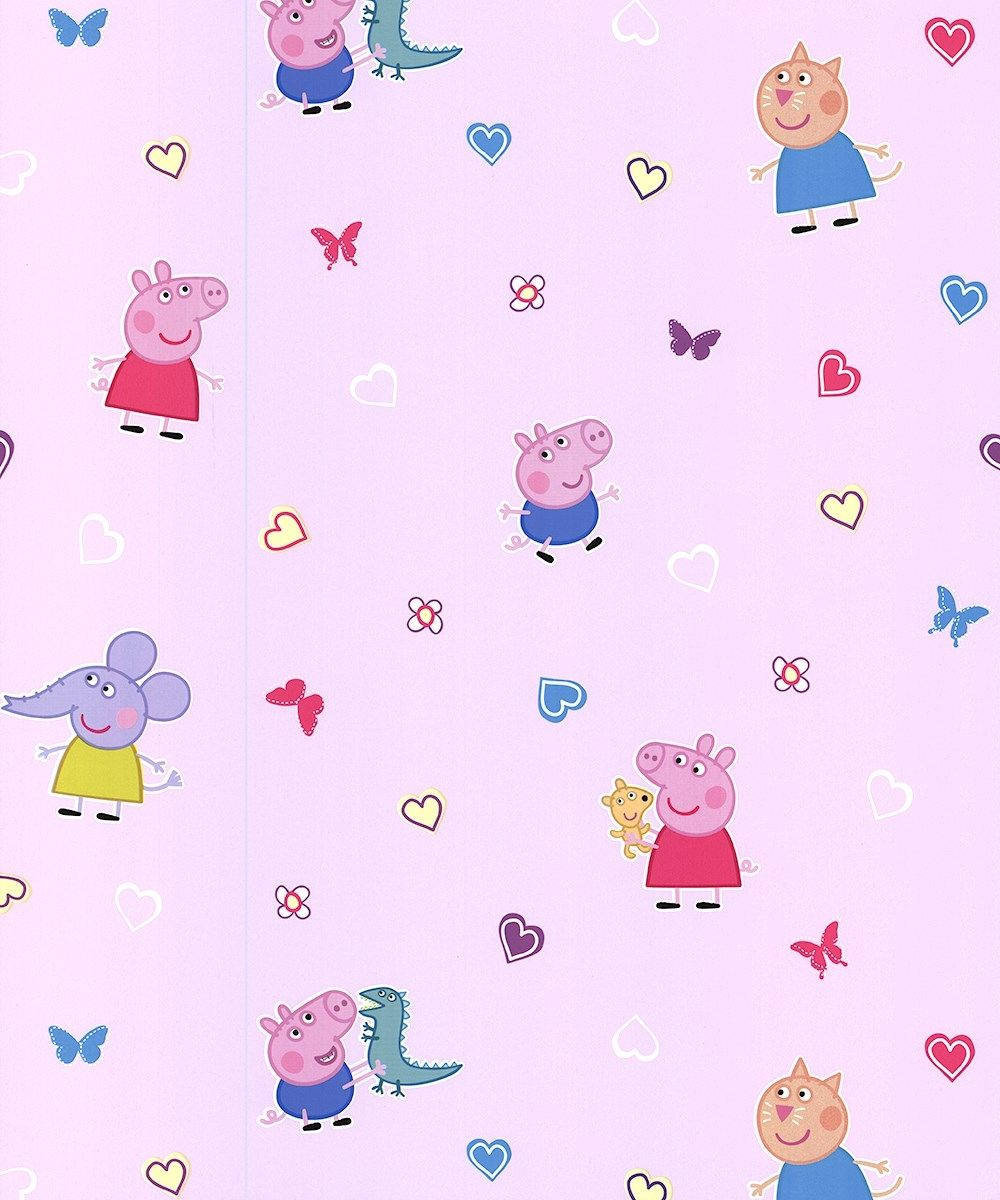 Peppa Pig Anasita Kucheza! Picha ya Ukuta