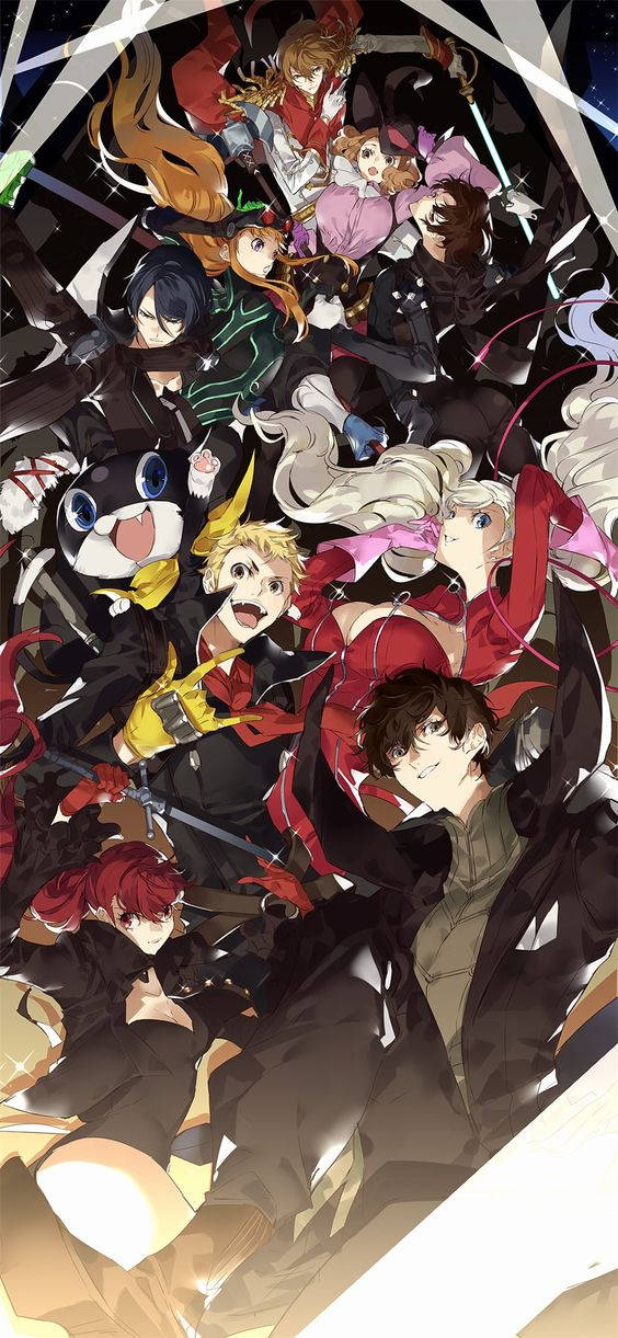Personas Persona 5 Phone Picha ya Ukuta