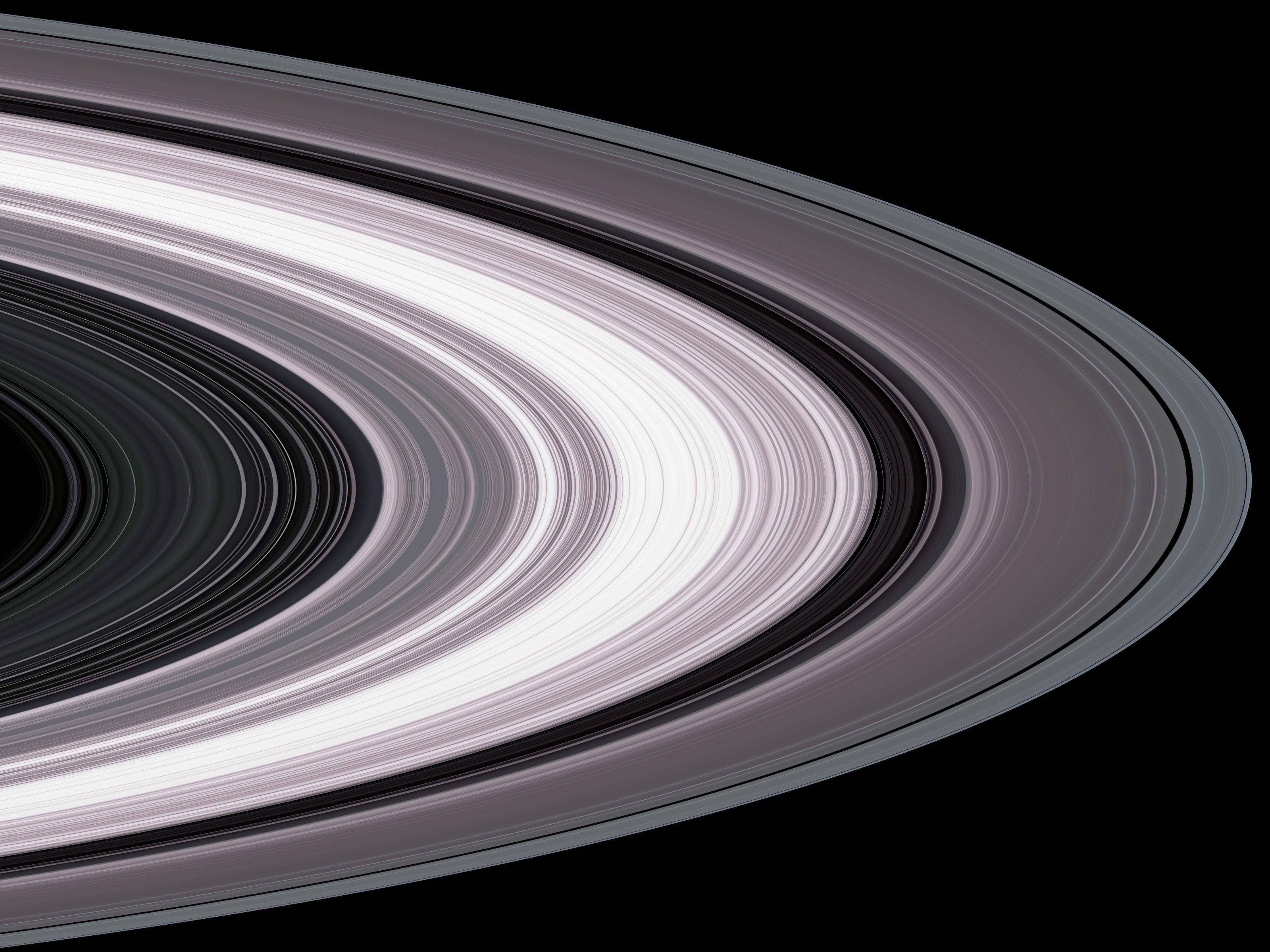 Petani za Saturn 4K Picha ya Ukuta