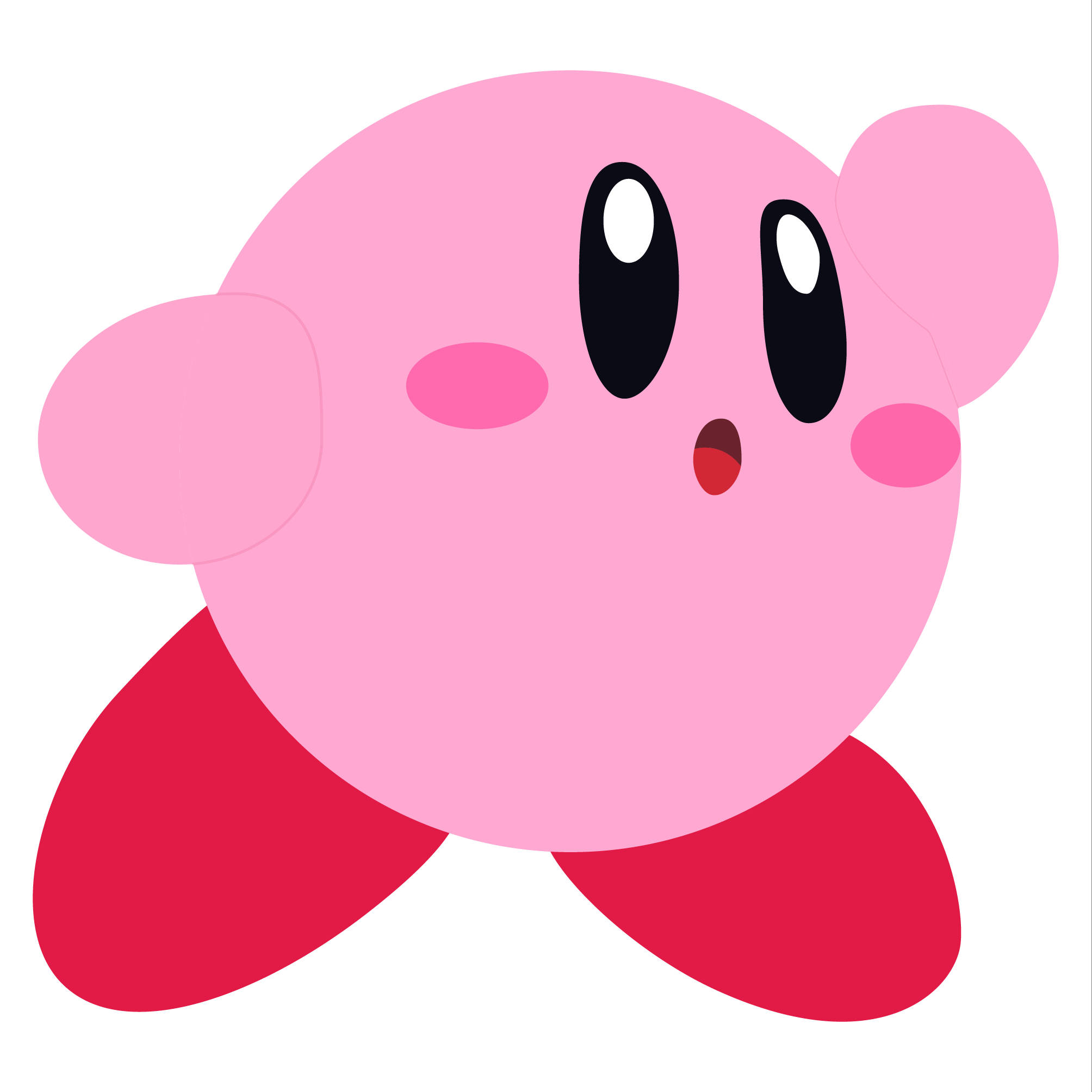 PFP Mzuri wa Kirby Picha ya Ukuta