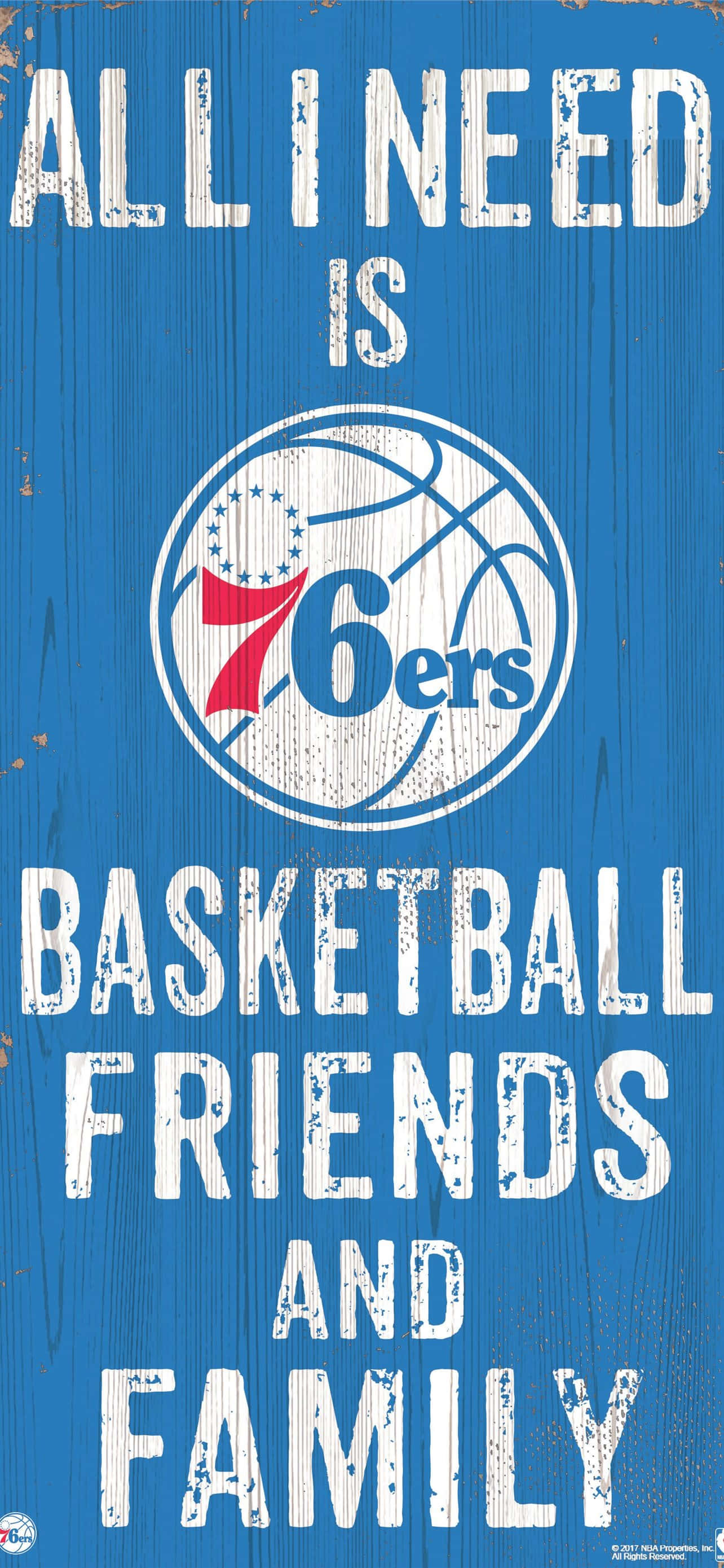 Philadelphia 76ers Wapata Fans Kwa Msimu na Model Mpya ya iPhone Picha ya Ukuta
