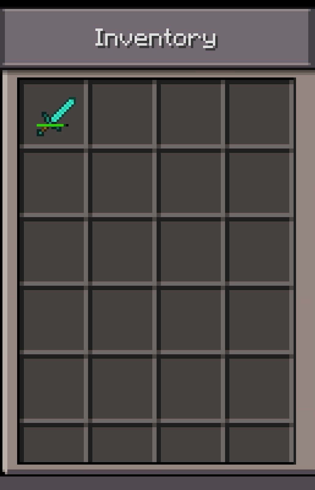 Photo Manage all your resources with ease using the Minecraft Inventory Picha ya Ukuta