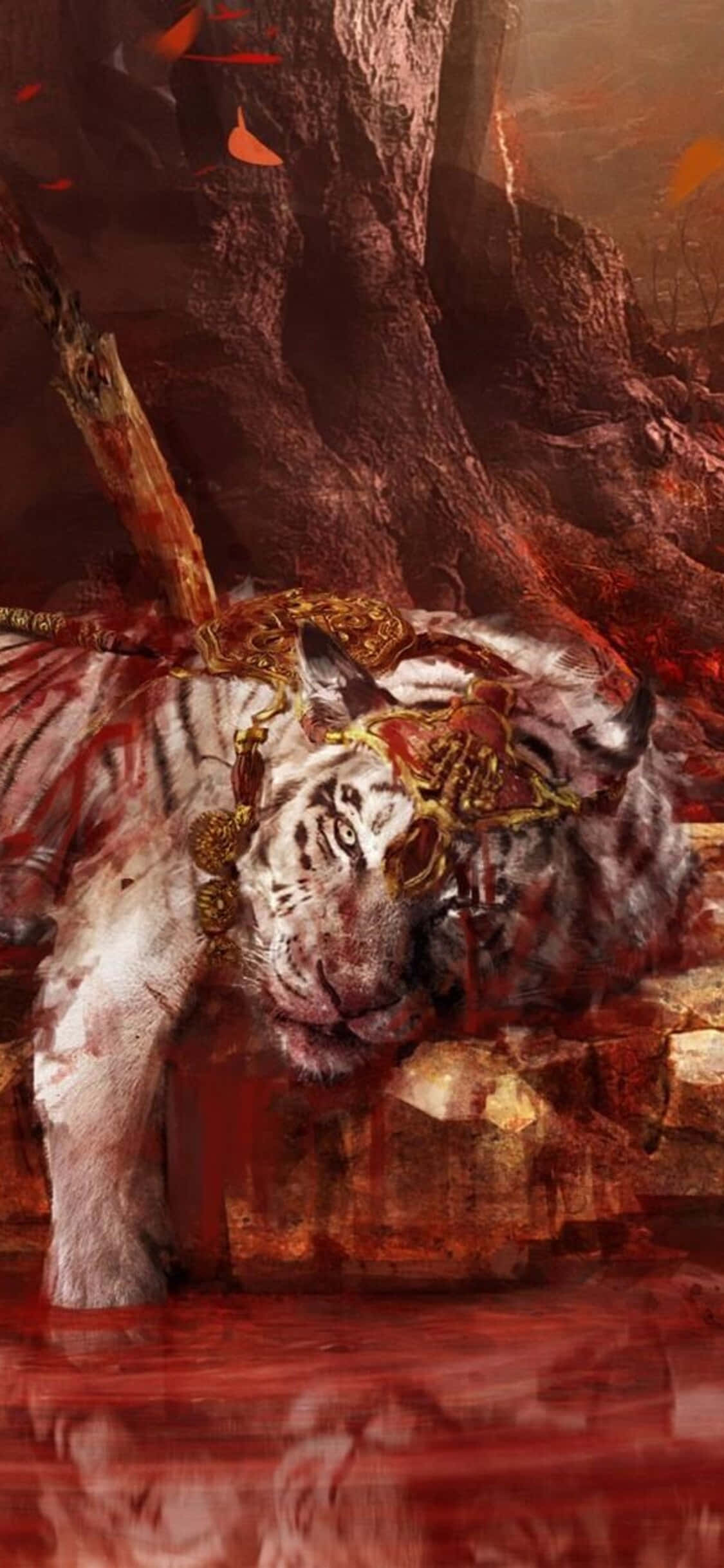 Picha Acha Tayari Kuchukua Vita Kwa Adui Katika Far Cry 4 Picha ya Ukuta