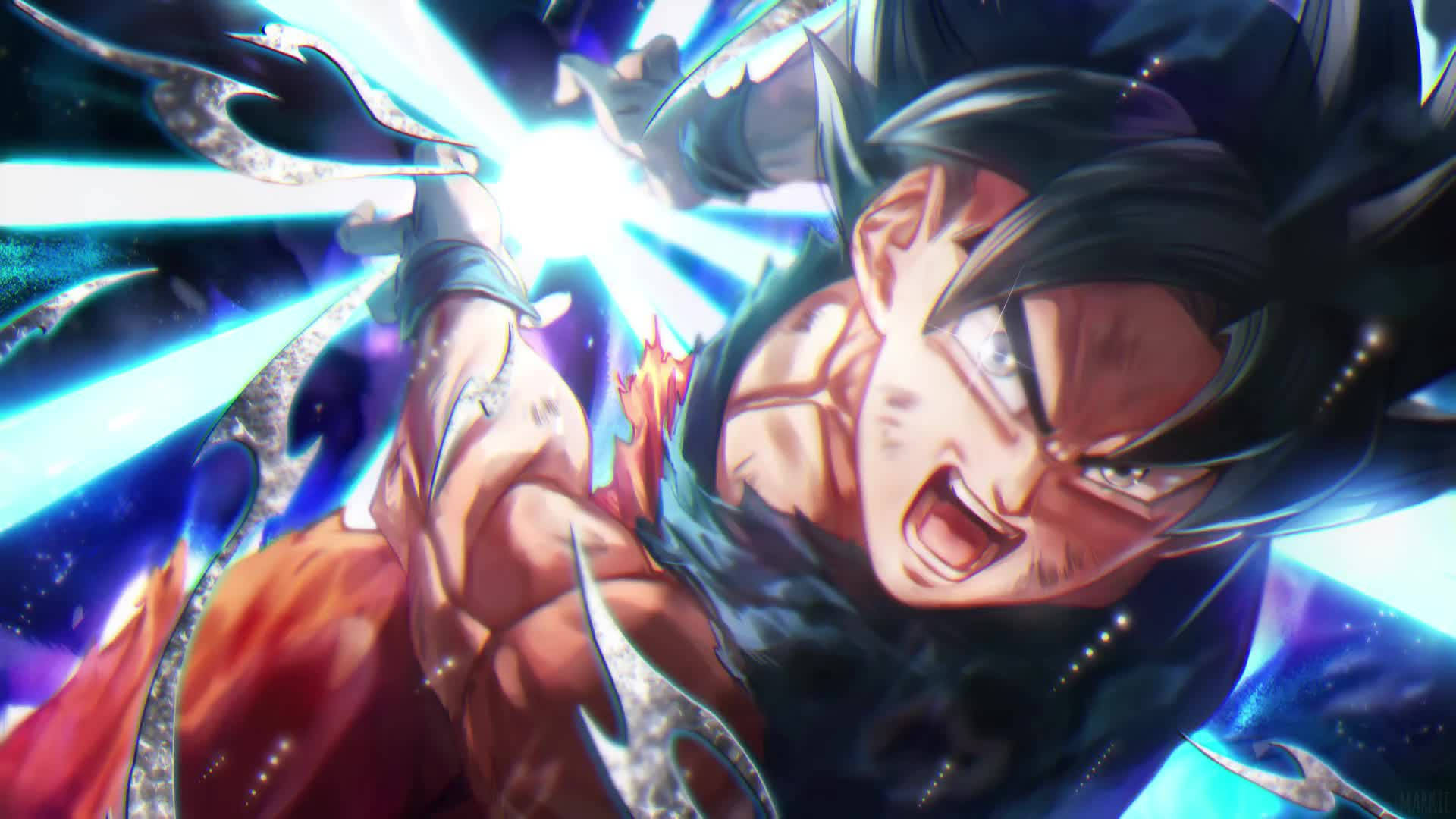 Picha Hai ya Anime ya Goku Picha ya Ukuta