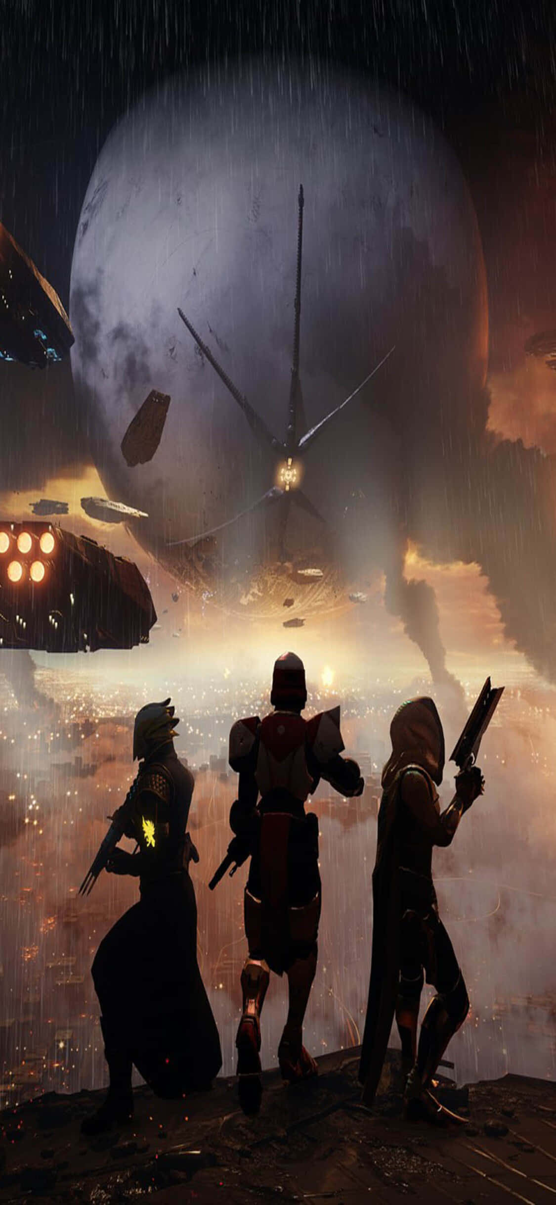 Picha Kufurahia Destiny 2 kwenye iPhone Xs Picha ya Ukuta
