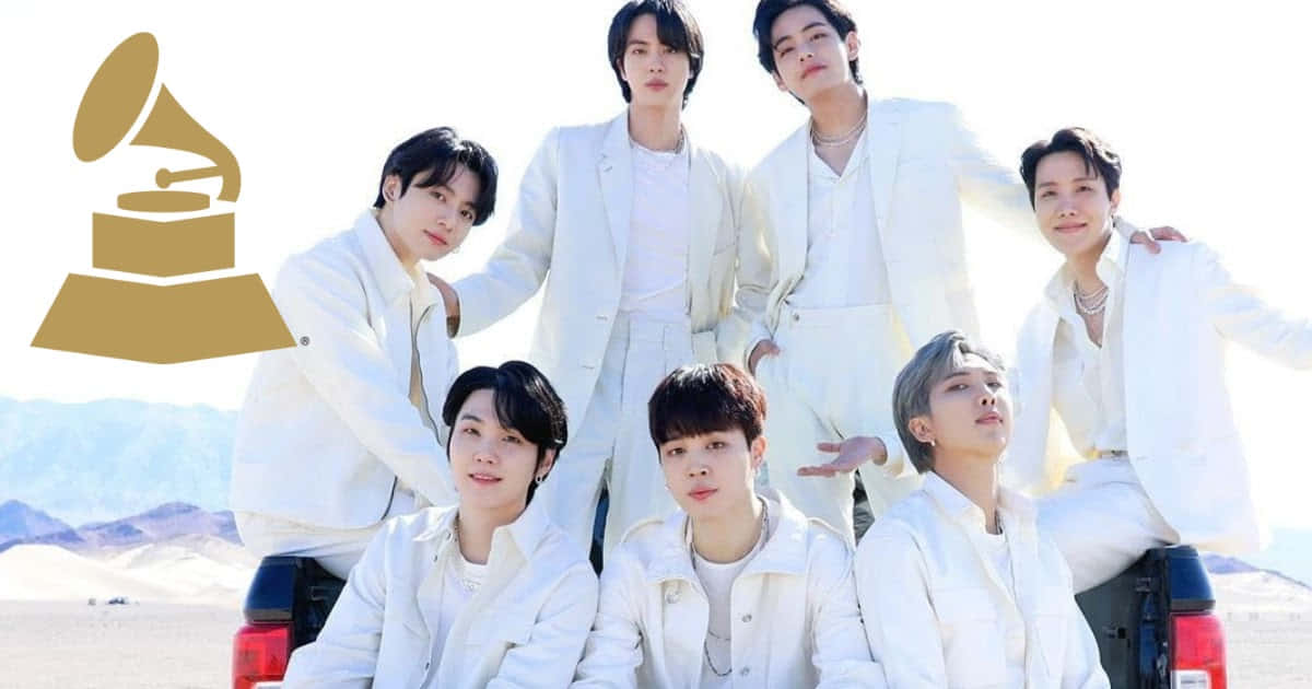 Picha Nyeupe ya BTS Picha ya Ukuta