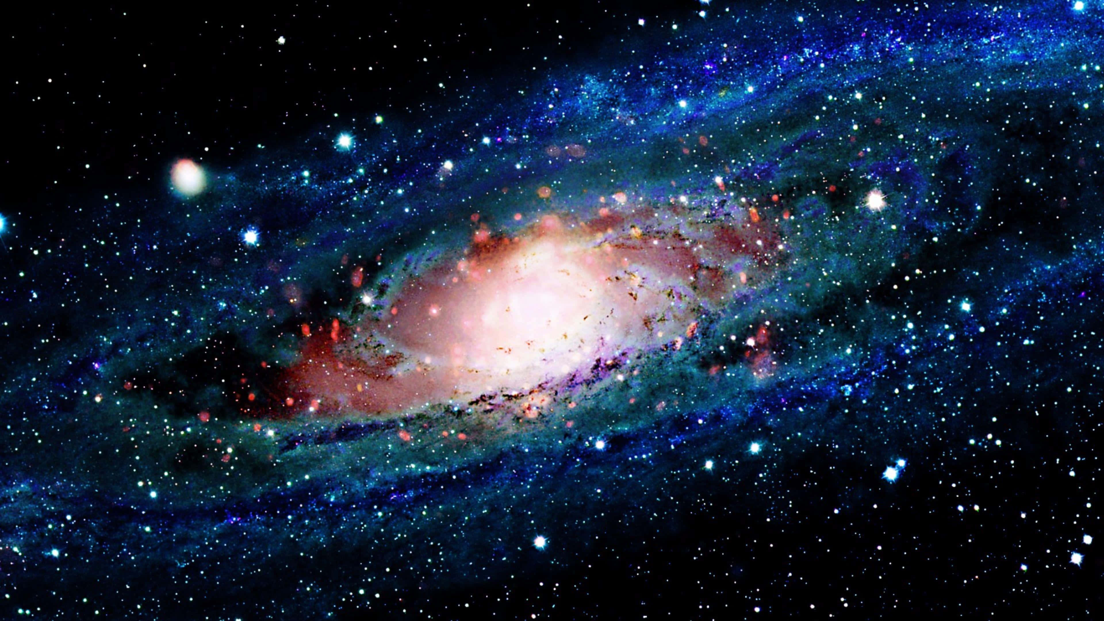 Picha ya Anga ya 4K ya Mtazamo wa Galaxy ya Milky Way Picha ya Ukuta