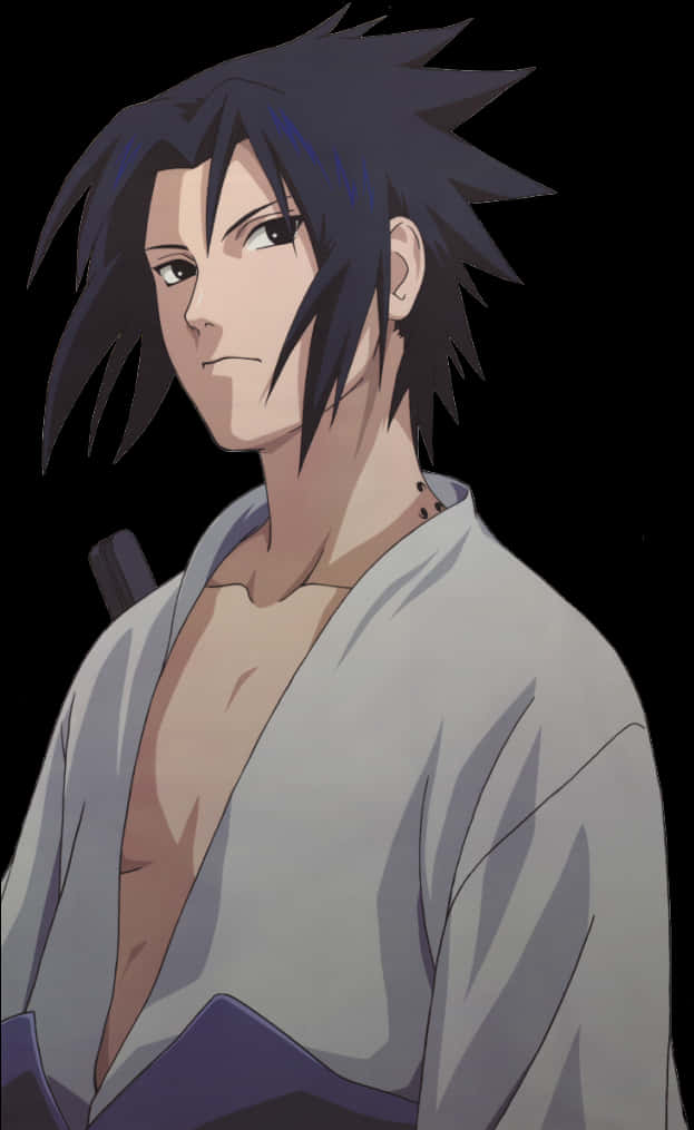 Picha ya Anime ya Sasuke Uchiha Picha ya Ukuta