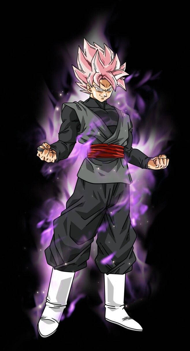 Picha ya Asili ya Goku Black kwa iPhone Picha ya Ukuta