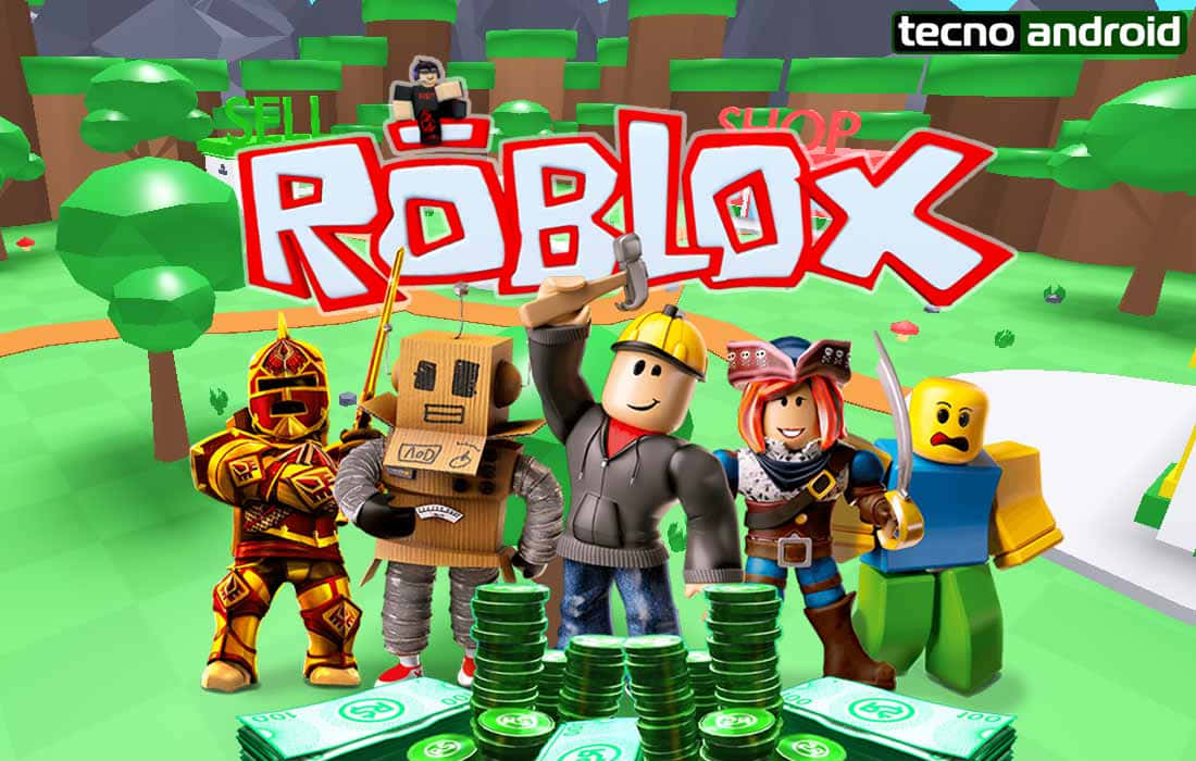 Picha ya Avatars za Roblox Msituni Picha ya Ukuta