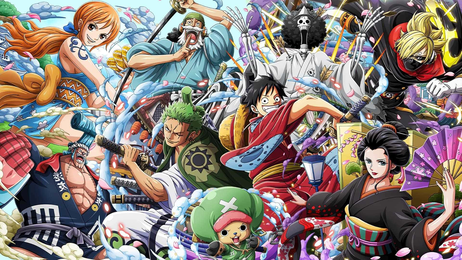 Picha ya Bango la Msimu wa 19 wa One Piece Picha ya Ukuta