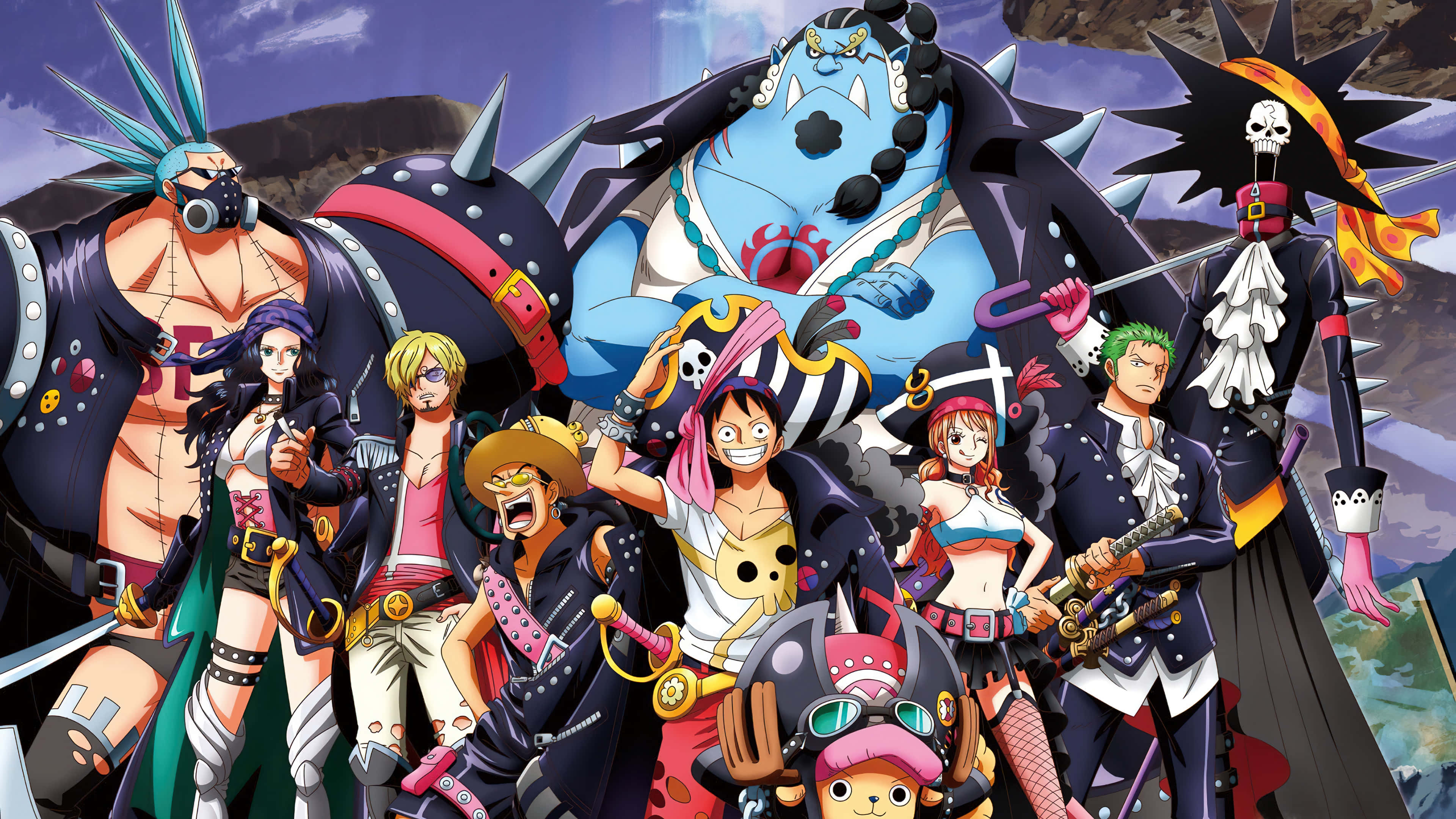 Picha ya Bango la Filamu ya One Piece Picha ya Ukuta