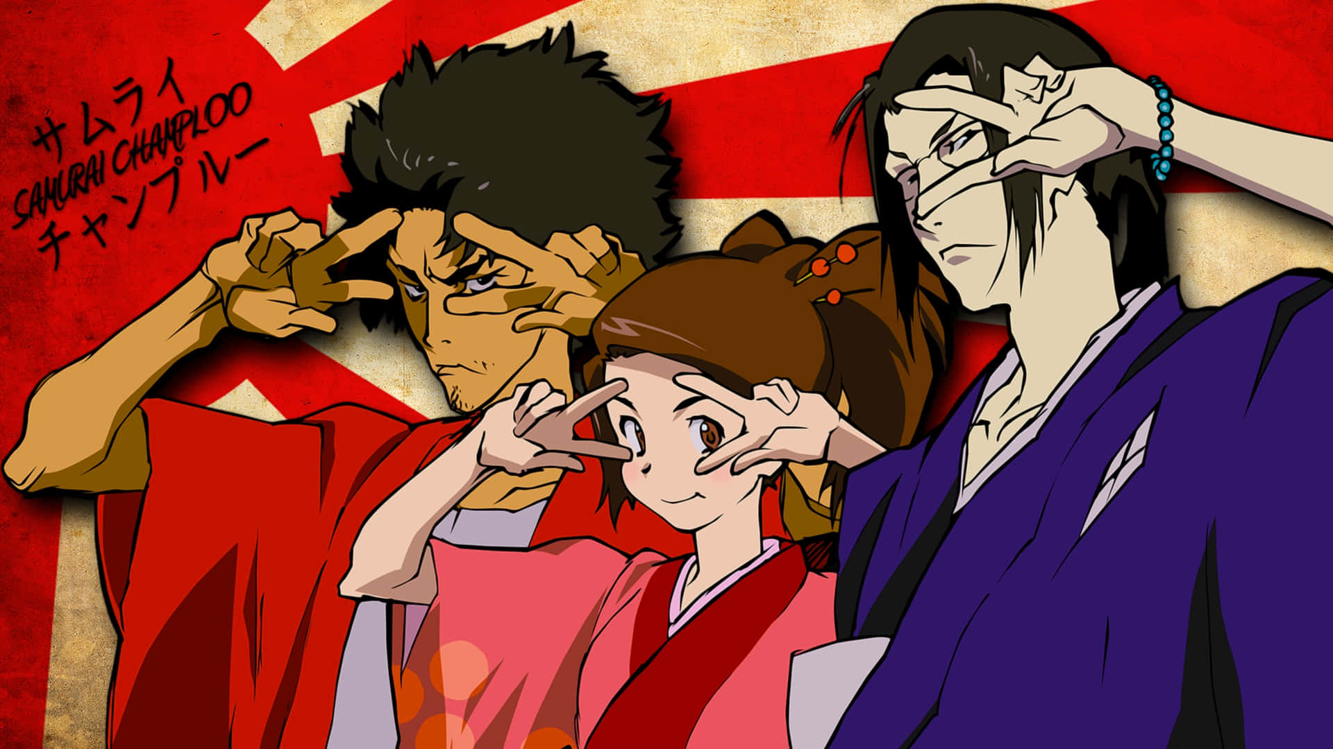Picha ya Bango la Samurai Champloo Fanart Picha ya Ukuta