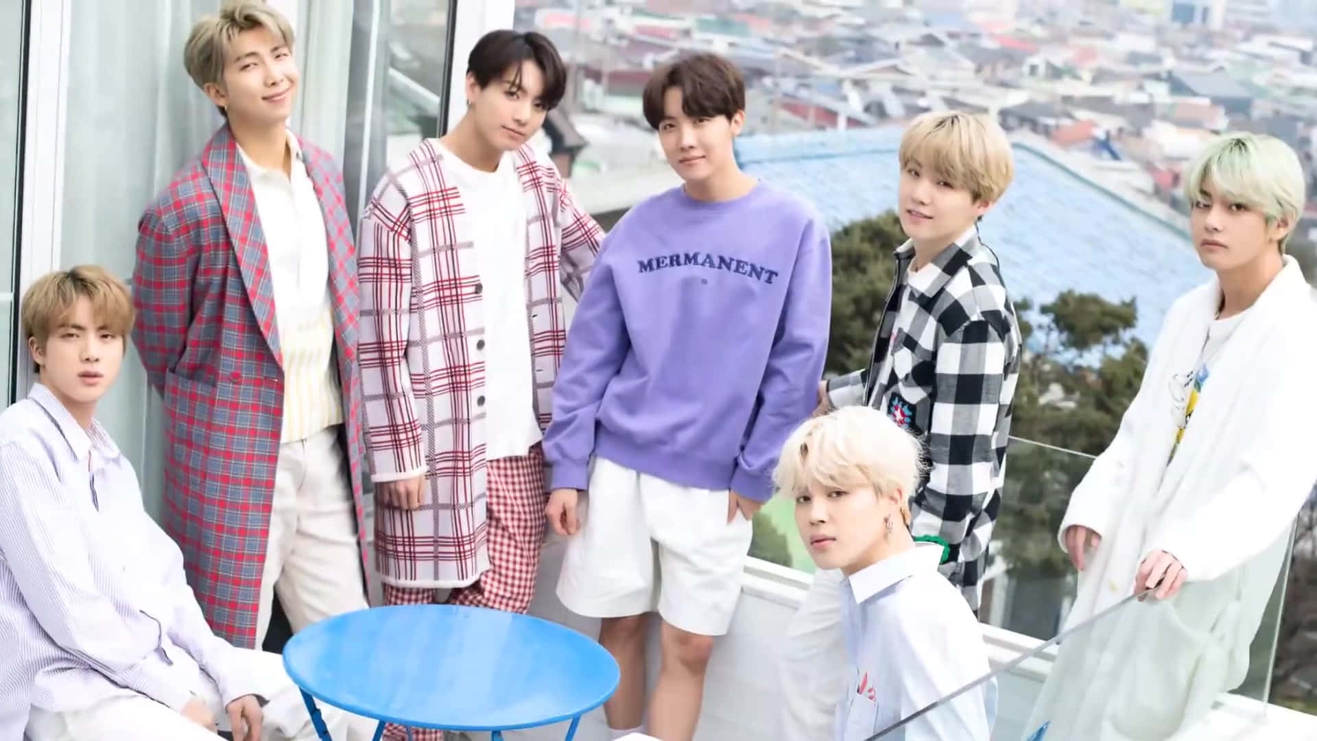 Picha ya Bangtan Boys BTS Picha ya Ukuta