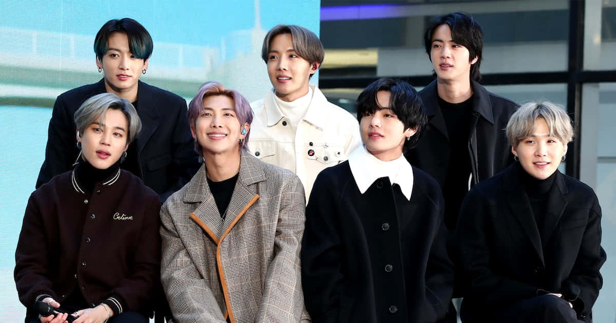 Picha ya BTS kwenye Kipindi cha NBC Today Show Picha ya Ukuta