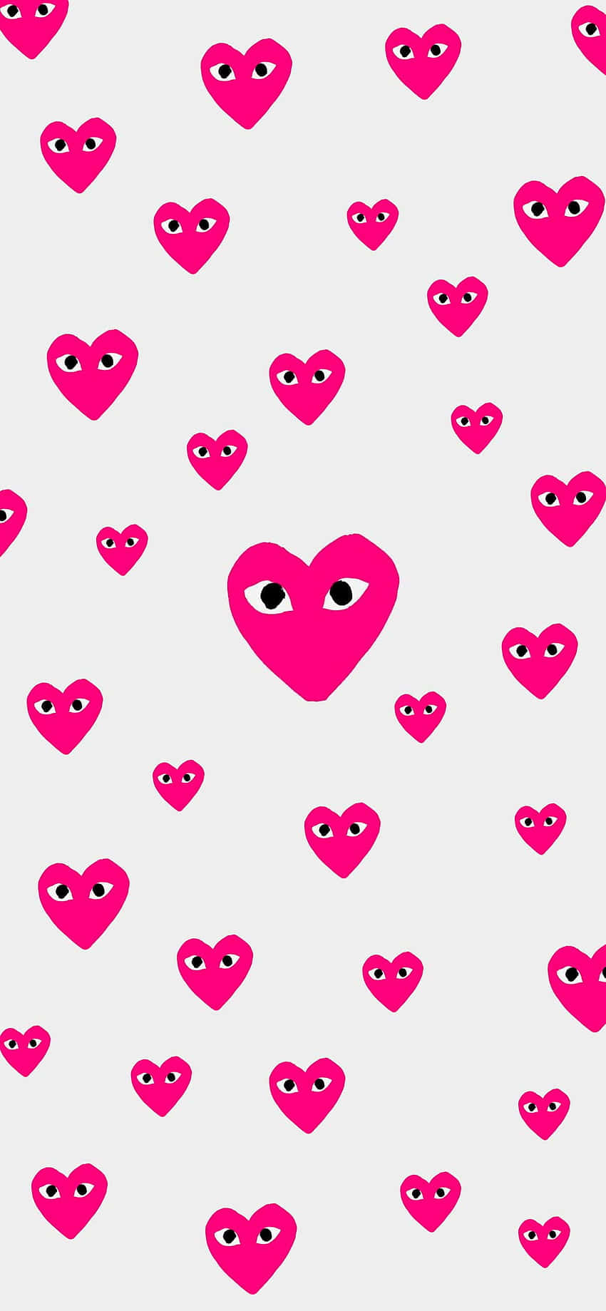 Picha ya 'CDG Logo ya Ikoni dhidi ya Nyuma ya White' Picha ya Ukuta