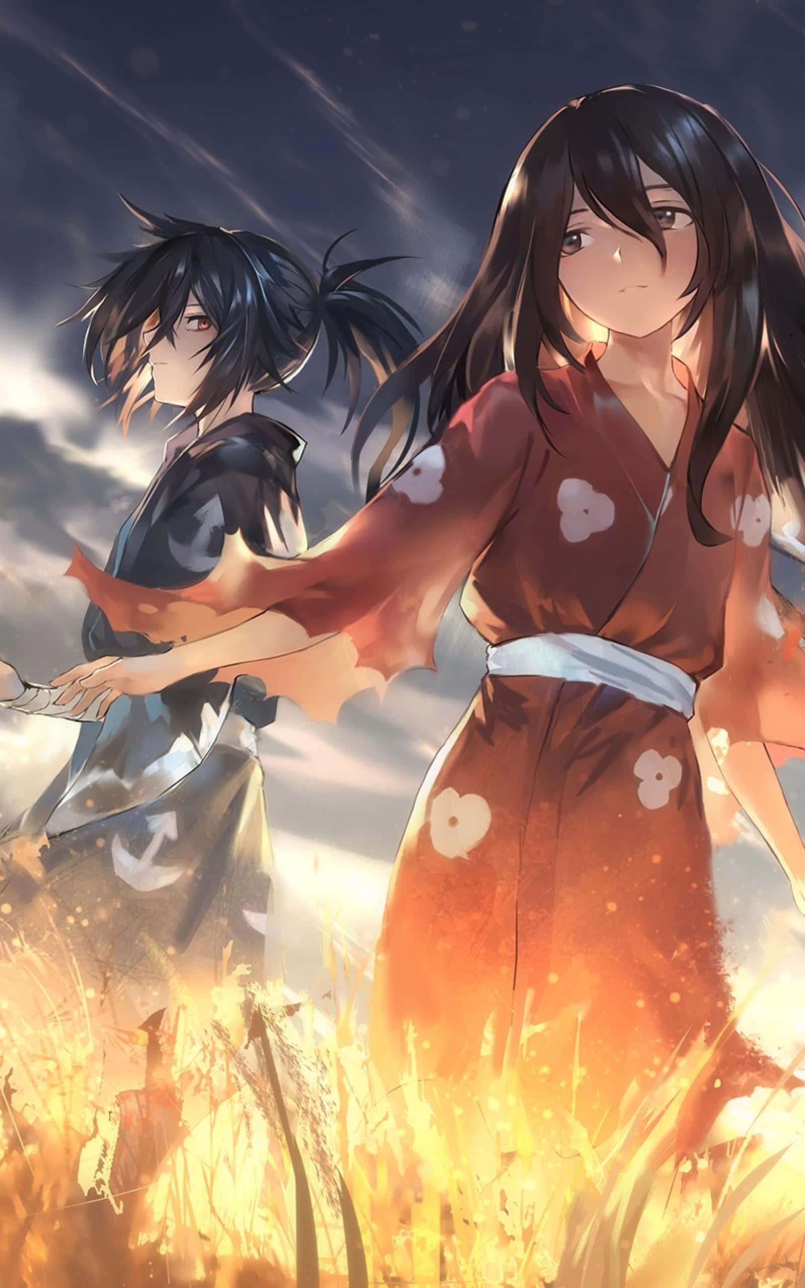 Picha ya Demon Slayer Dororo katika Hatua Picha ya Ukuta
