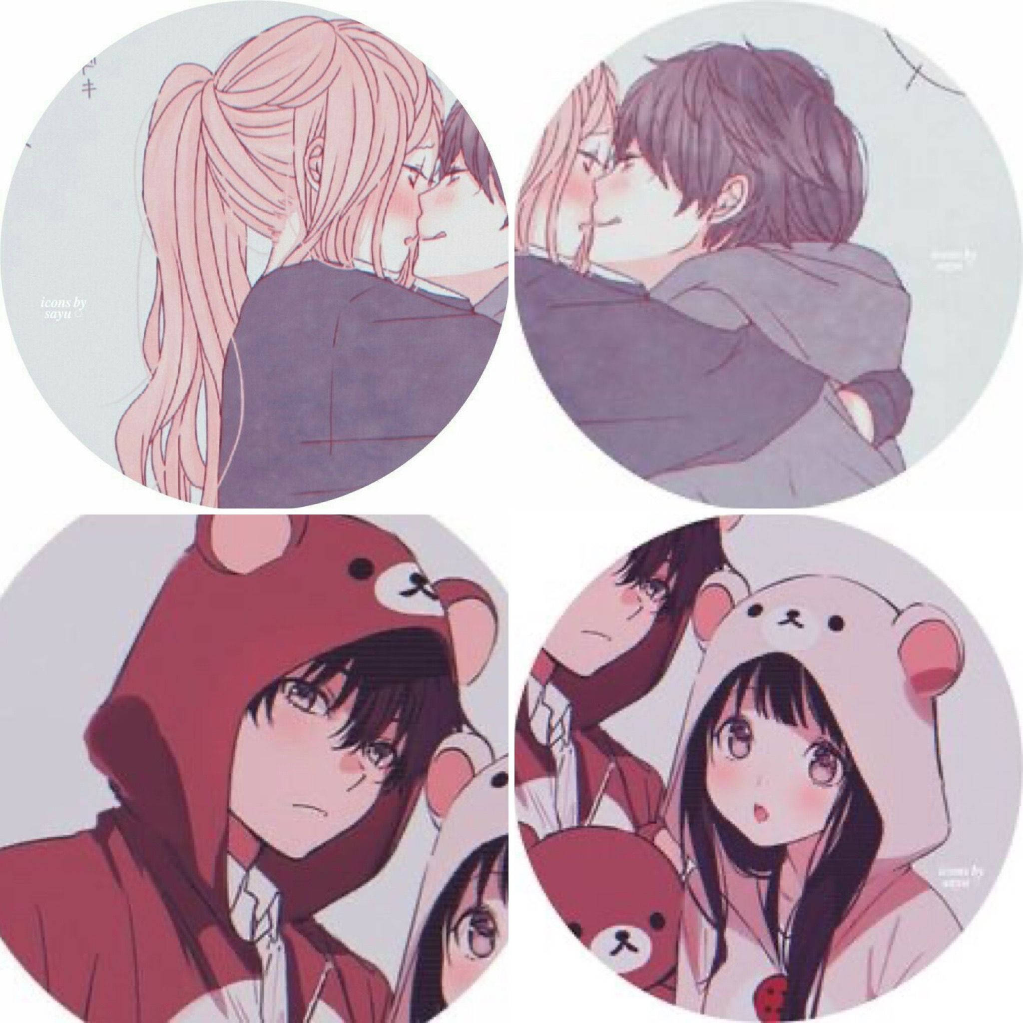 Picha ya Discord ya Eru na Hotaro kutoka Hyouka Anime Picha ya Ukuta