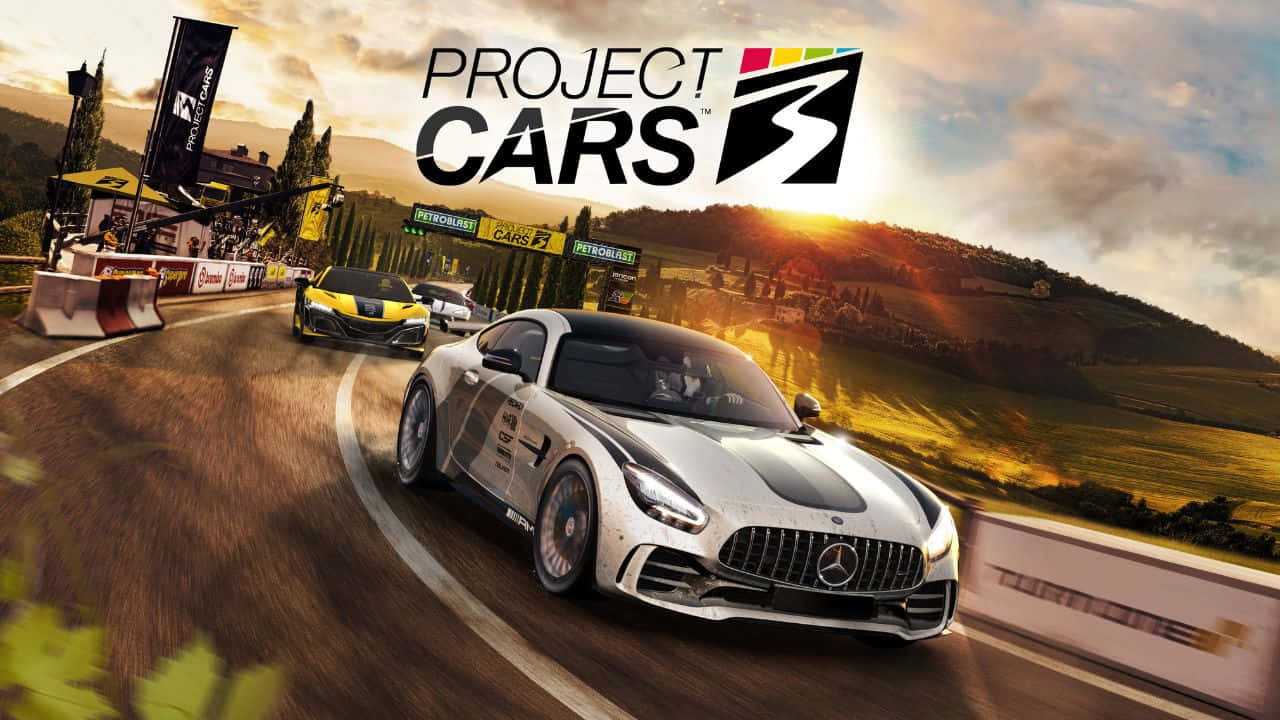 Picha ya Gari la Kijivu 720p ya Project Cars Picha ya Ukuta