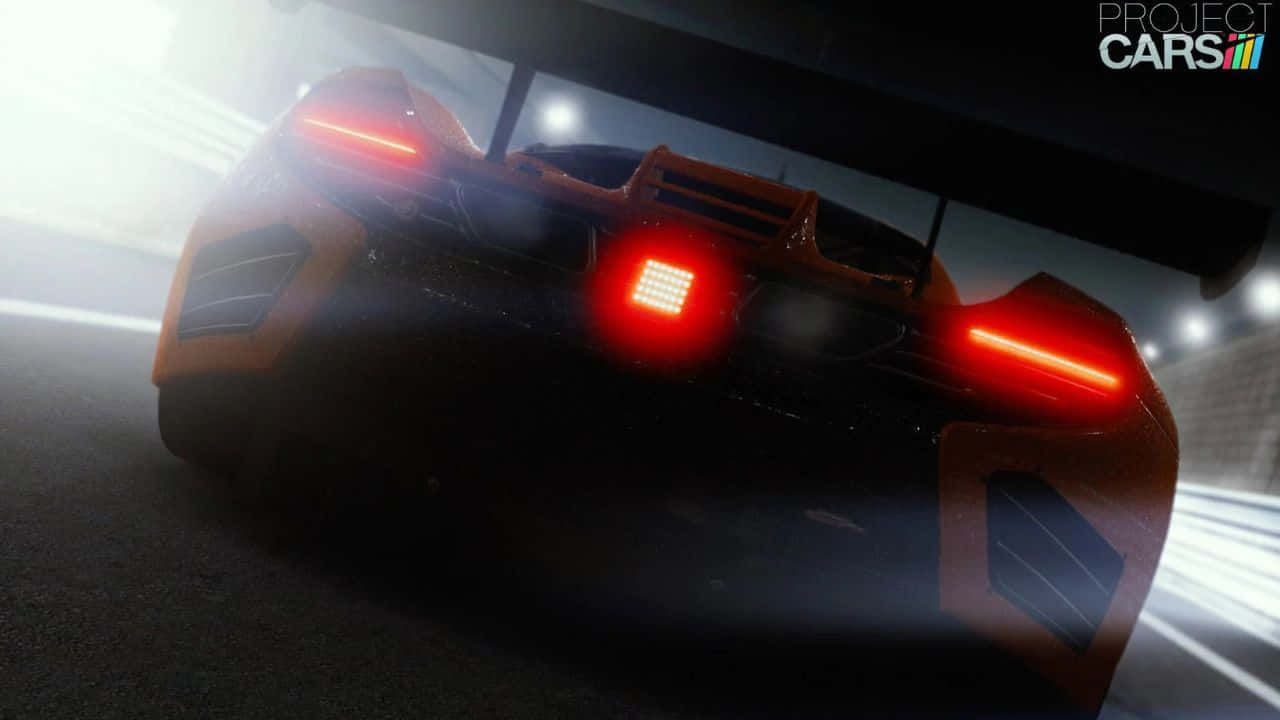 Picha ya Gari Nyeusi 720p ya Project Cars Picha ya Ukuta
