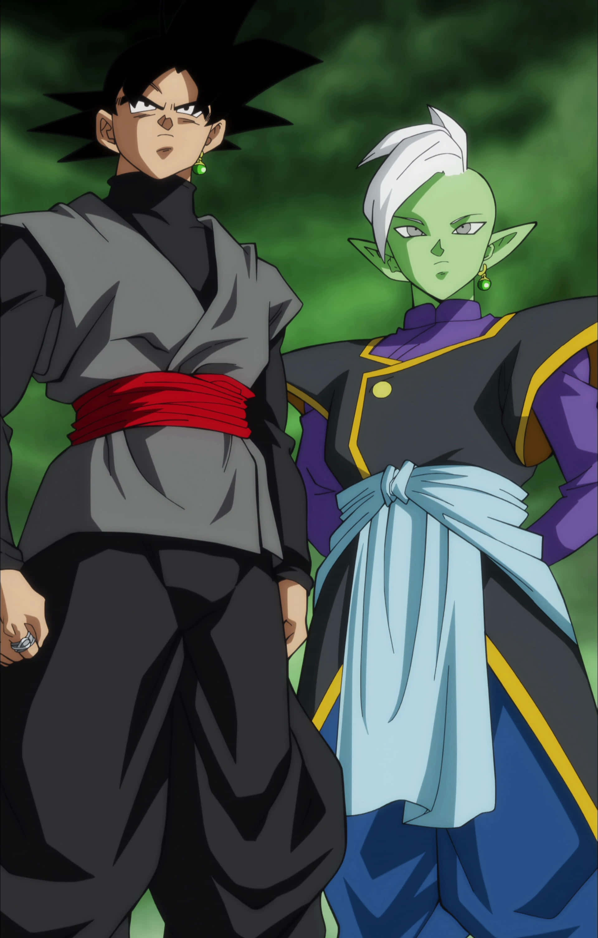 Picha ya Goku na Zamasu Dragon Ball Super Picha ya Ukuta