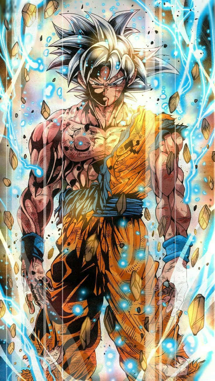 Picha ya Goku wa Dragon Ball Z Picha ya Ukuta