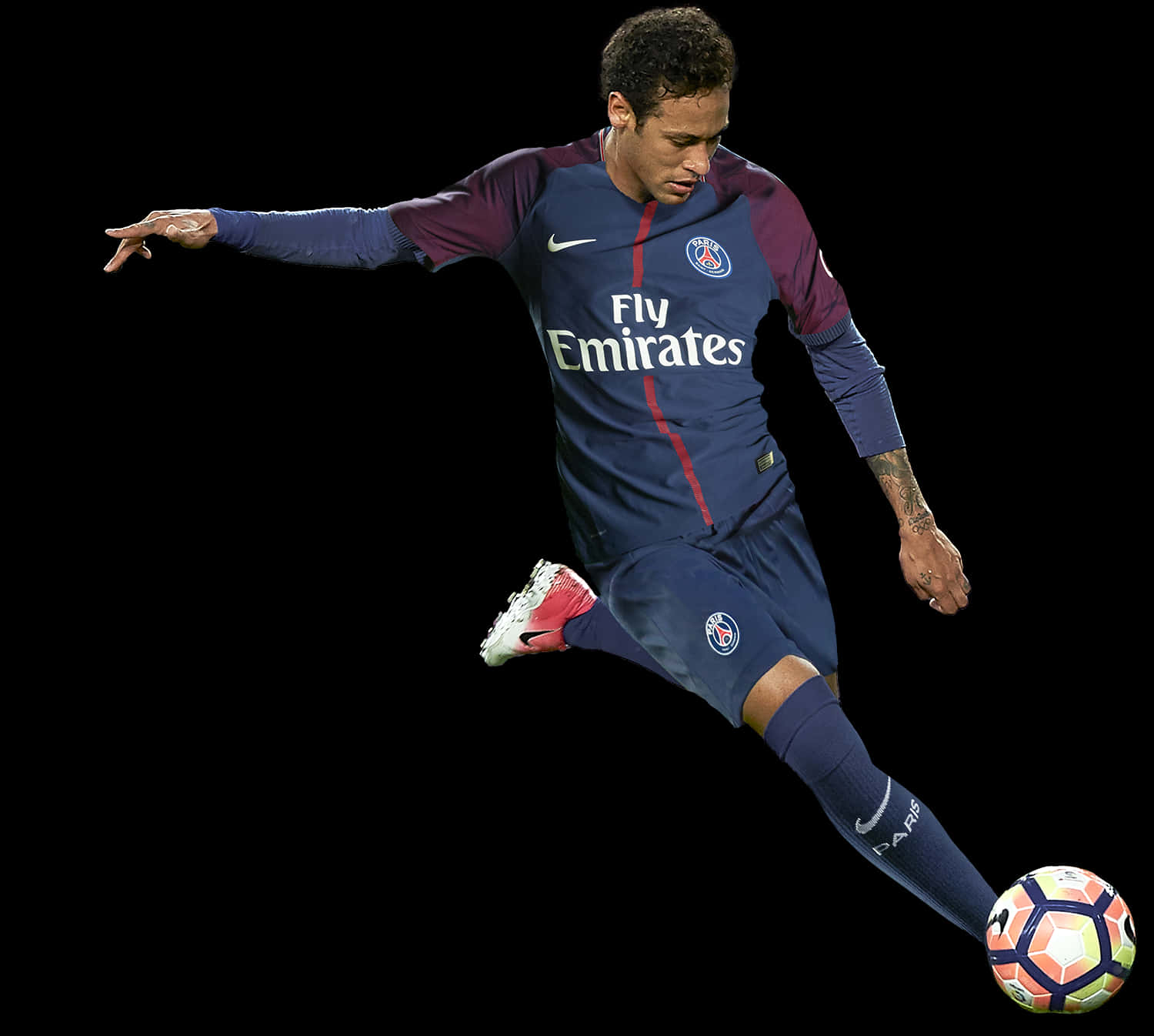 Picha ya Hatua ya Neymar P S G Picha ya Ukuta