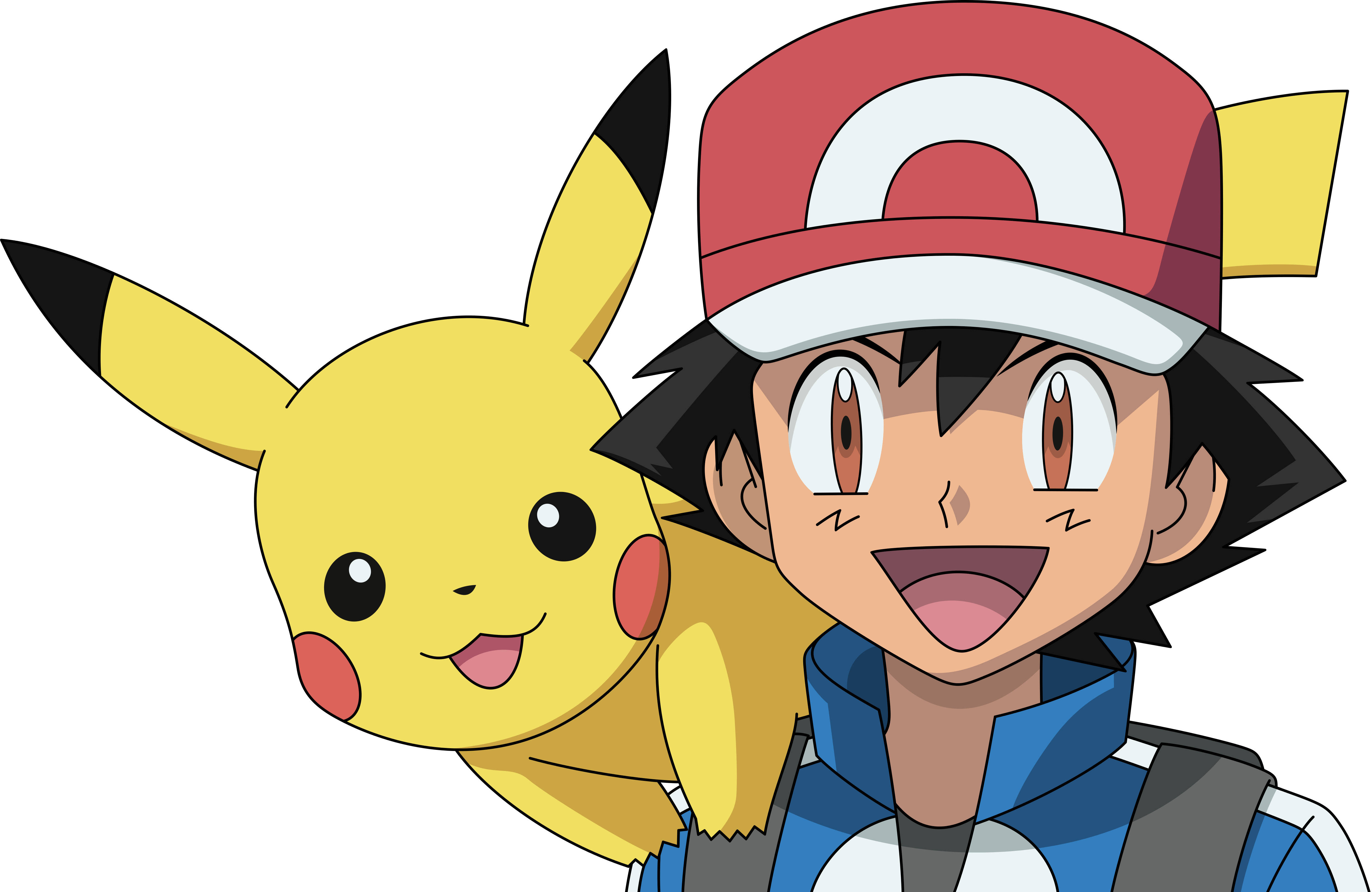 Picha ya HD ya Ash na Pikachu Picha ya Ukuta