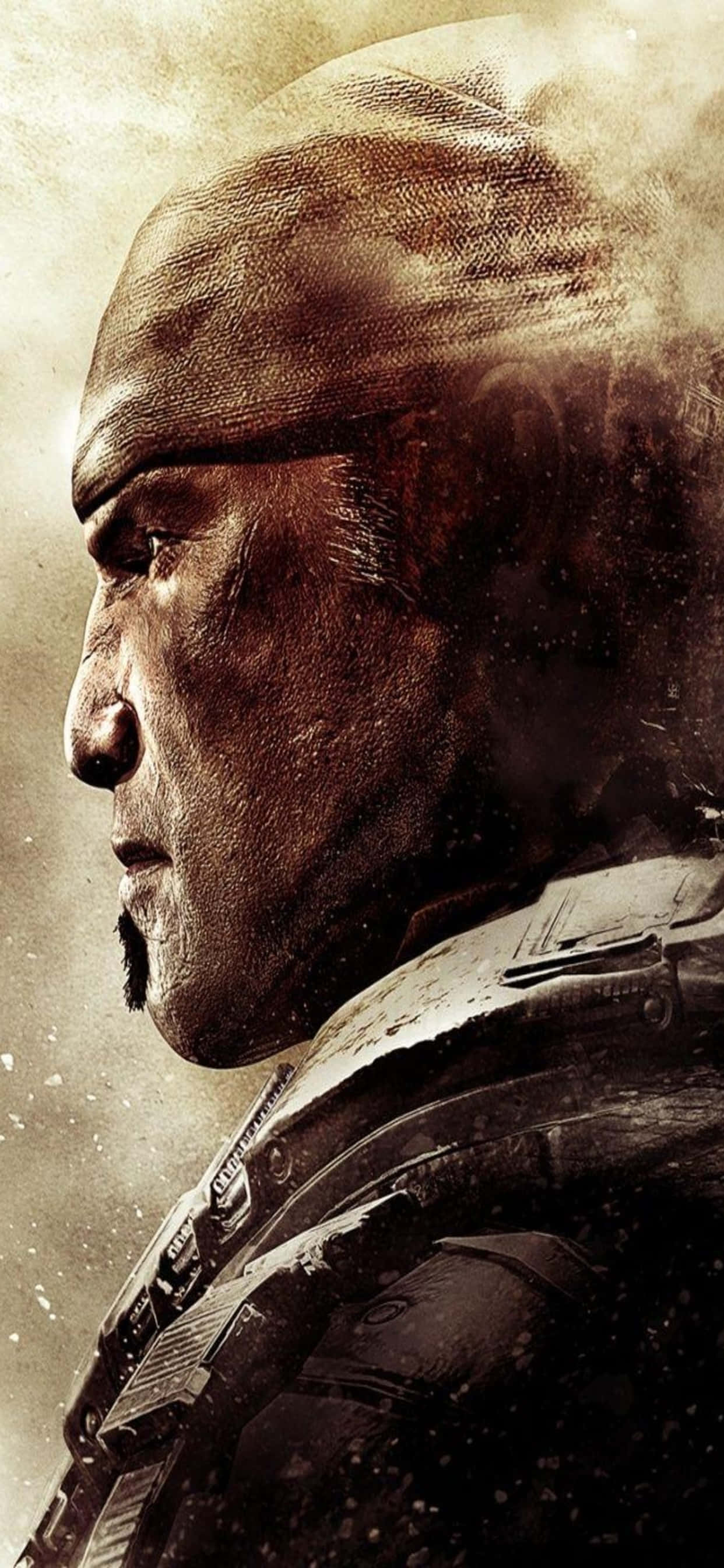 Picha ya iPhone XS Max Gears of War 5 Marcus Bandana Picha ya Ukuta